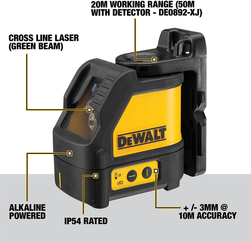 Dewalt DW088CG-XJ - Tracciatore Laser Raggio Verde - immagine 5