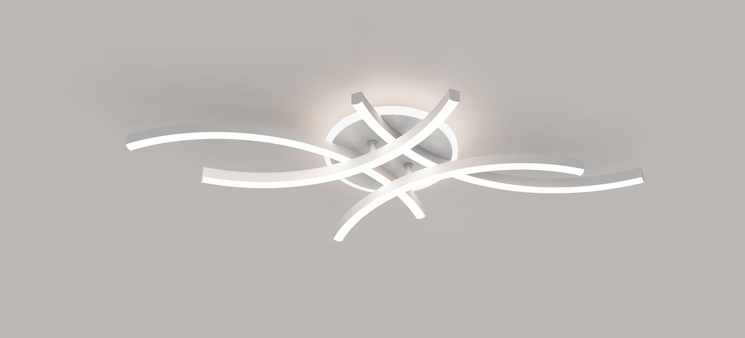 Plafoniera LED 72CM Dimmerabile con Telecomando - immagine 3