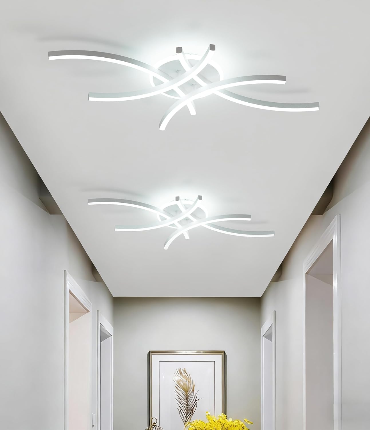 Plafoniera LED 72CM Dimmerabile con Telecomando - immagine 8