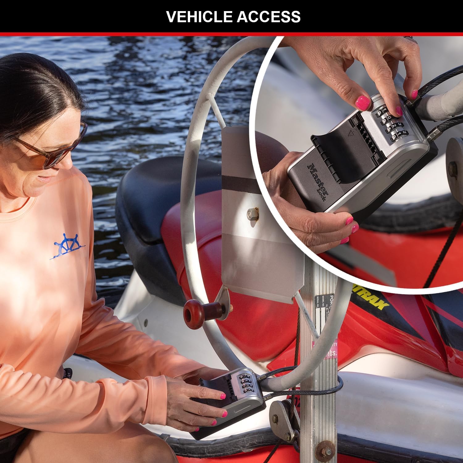 Master Lock 5482EURD Cassetta Portachiavi Extra Large - immagine 7