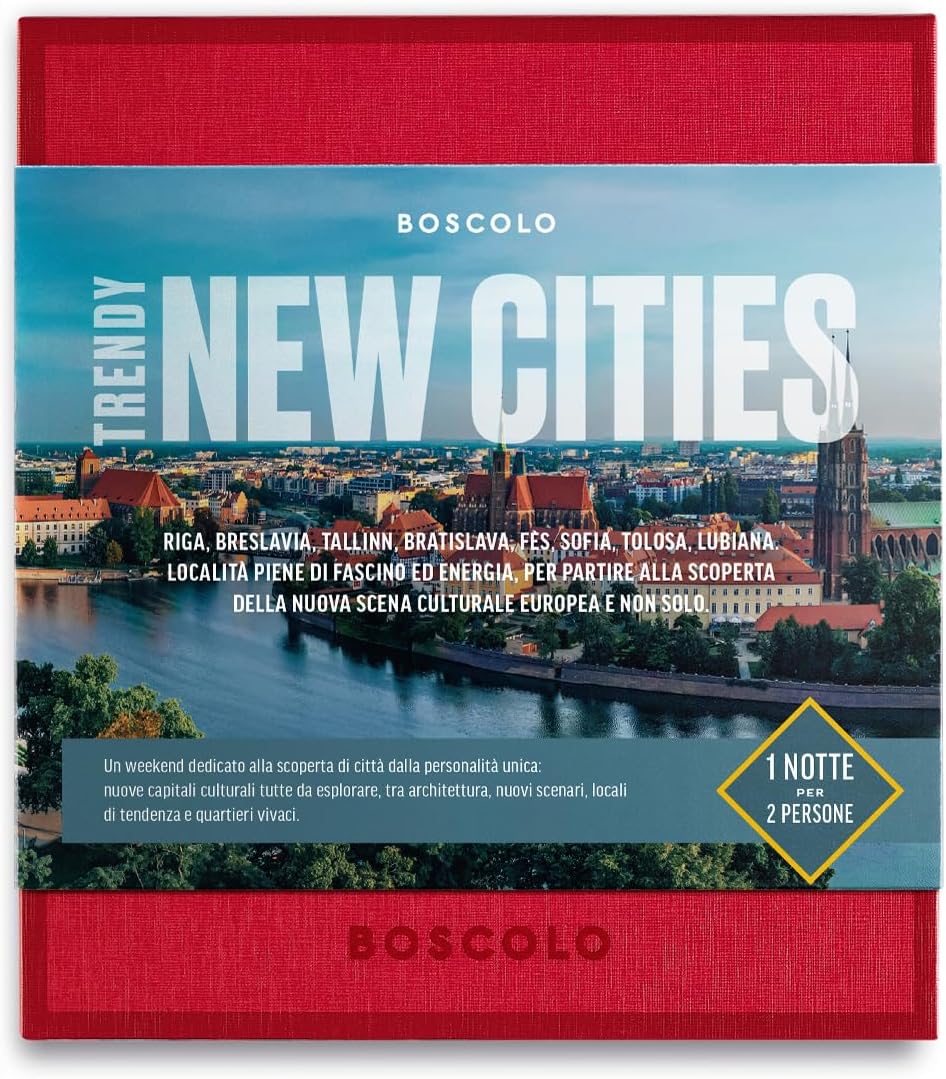 Boscolo Gift - Trendy New Cities - Cofanetto Regalo - 1 Notte per Due Persone - immagine 2