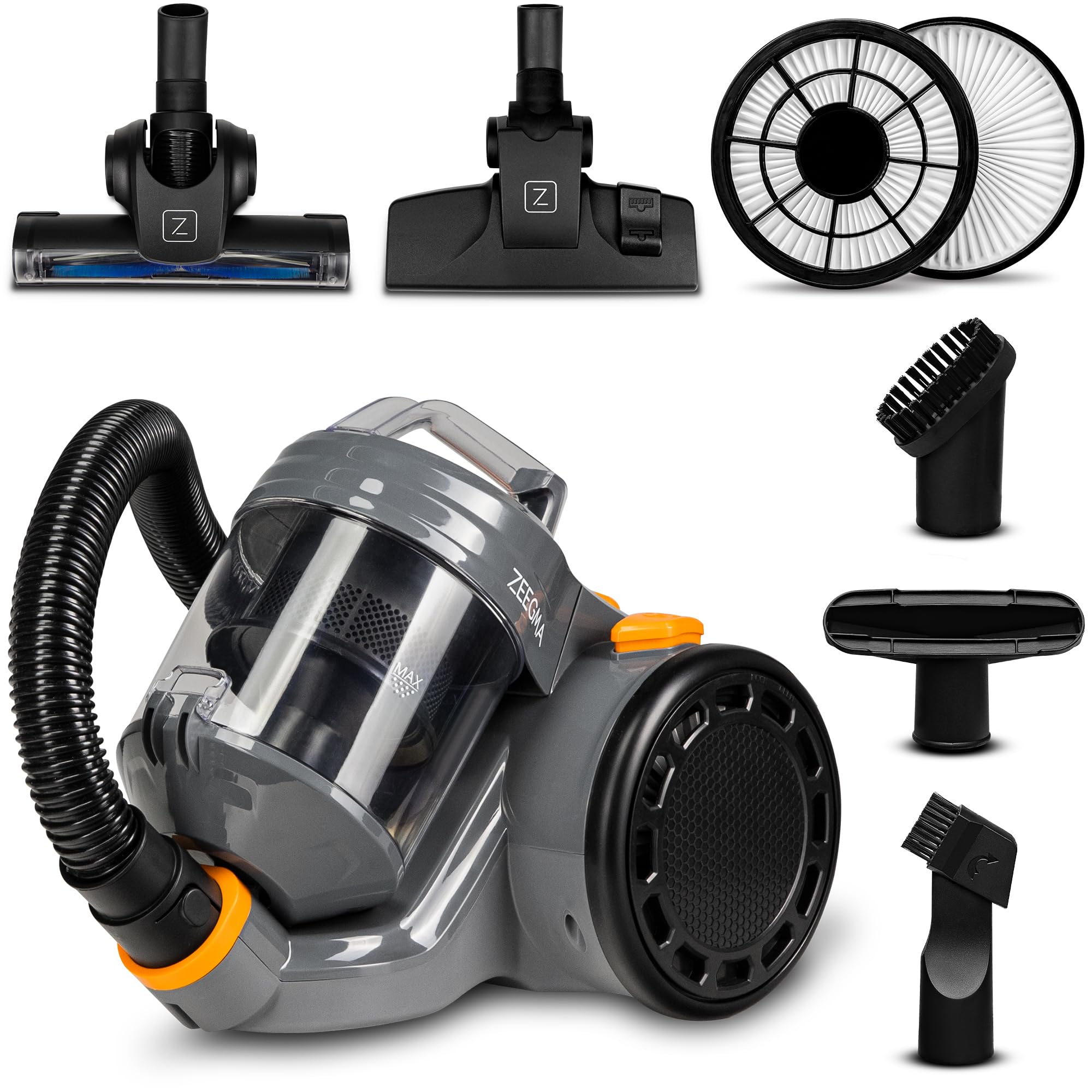 Zeegma Zonder Base Jet - Aspirapolvere Senza Sacco 4000W