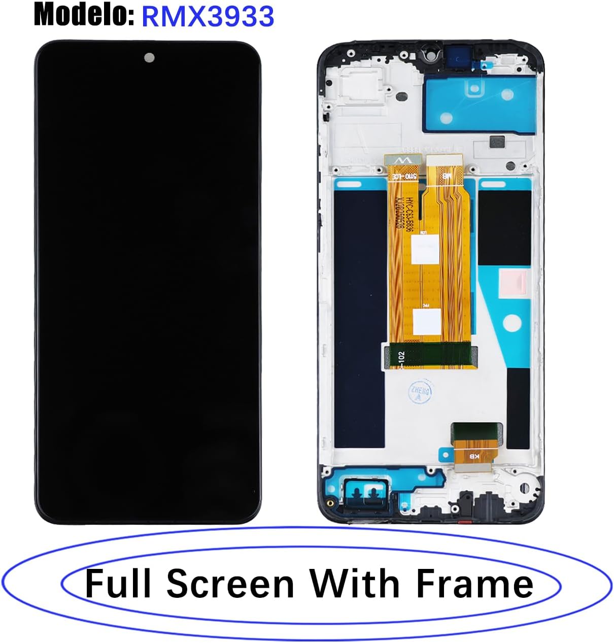 Display LCD per Realme Note 60 RMX3933, kit di riparazione dello ...