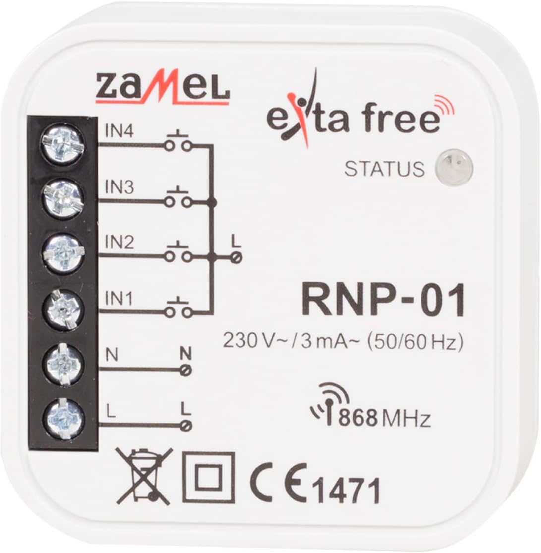 EXTA FREE RNP-01 Trasmettitore Radio da Incasso