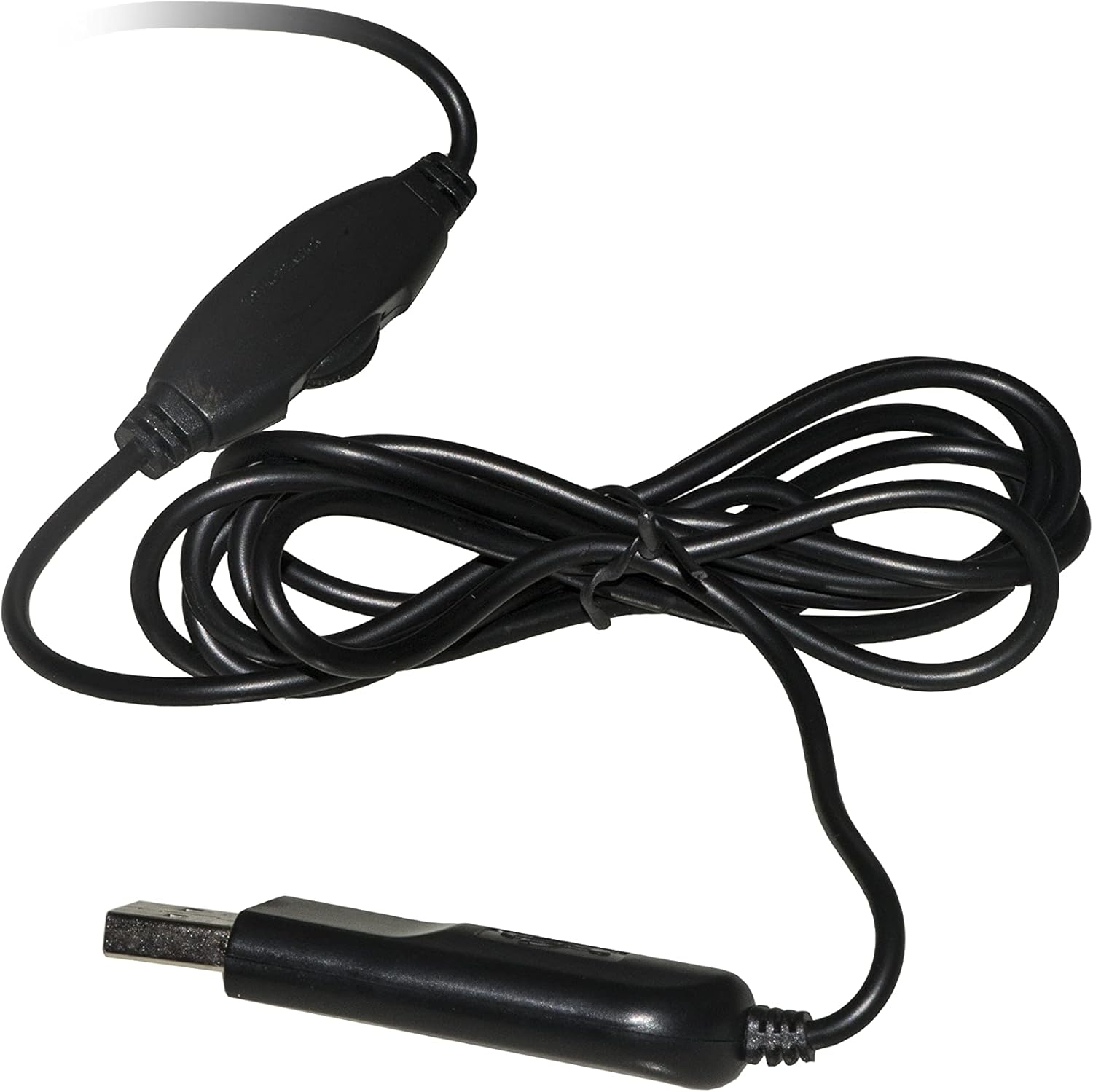 Link CUFFIA CON MICROFONO ORIENTABILE, CONNETTORE USB E CONTROLLO VOLUME, nero - immagine 2