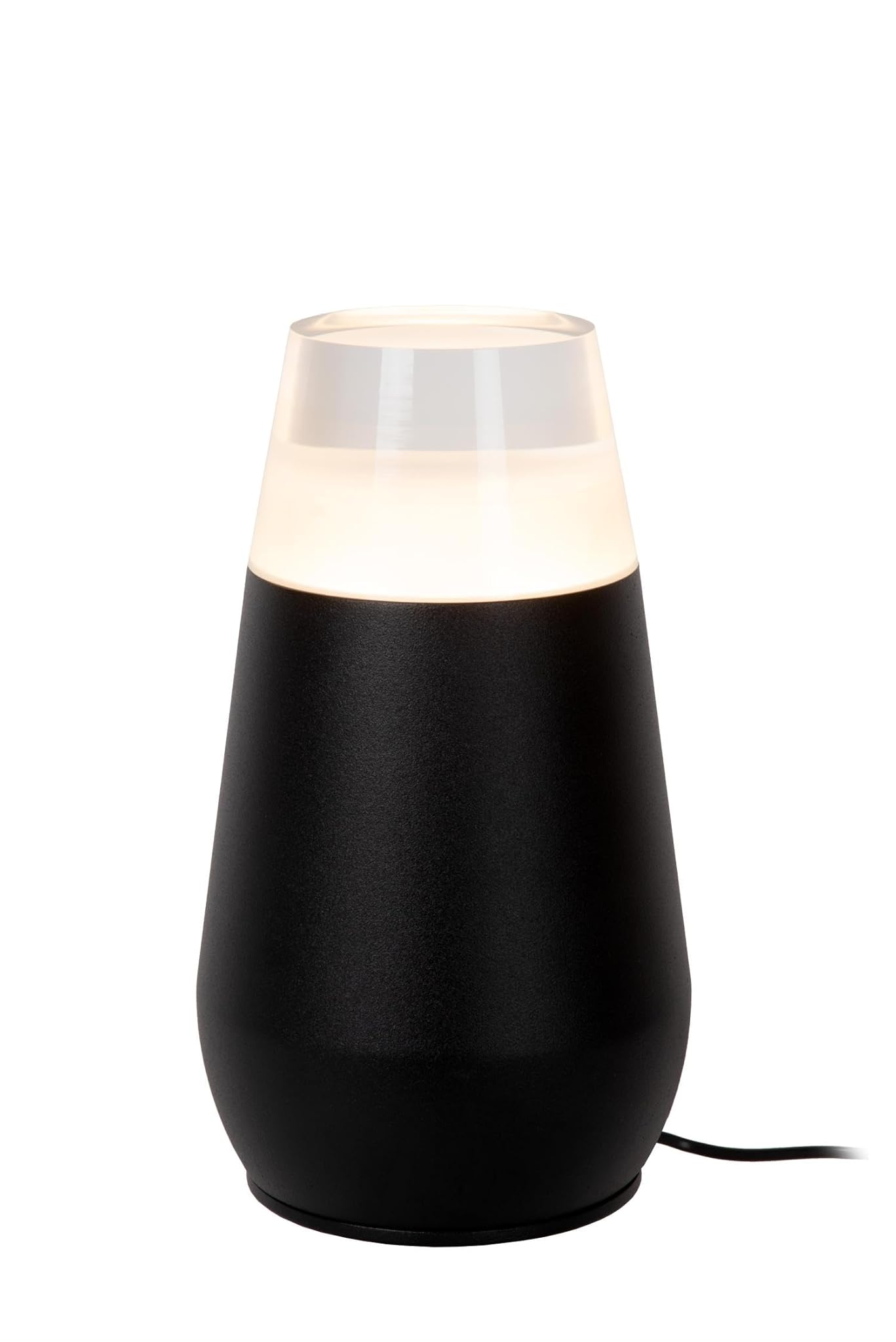 LUCIDE OPUS - Terminale esterno a LED, 1 x 9 W, 2700 K, IP54, colore: nero