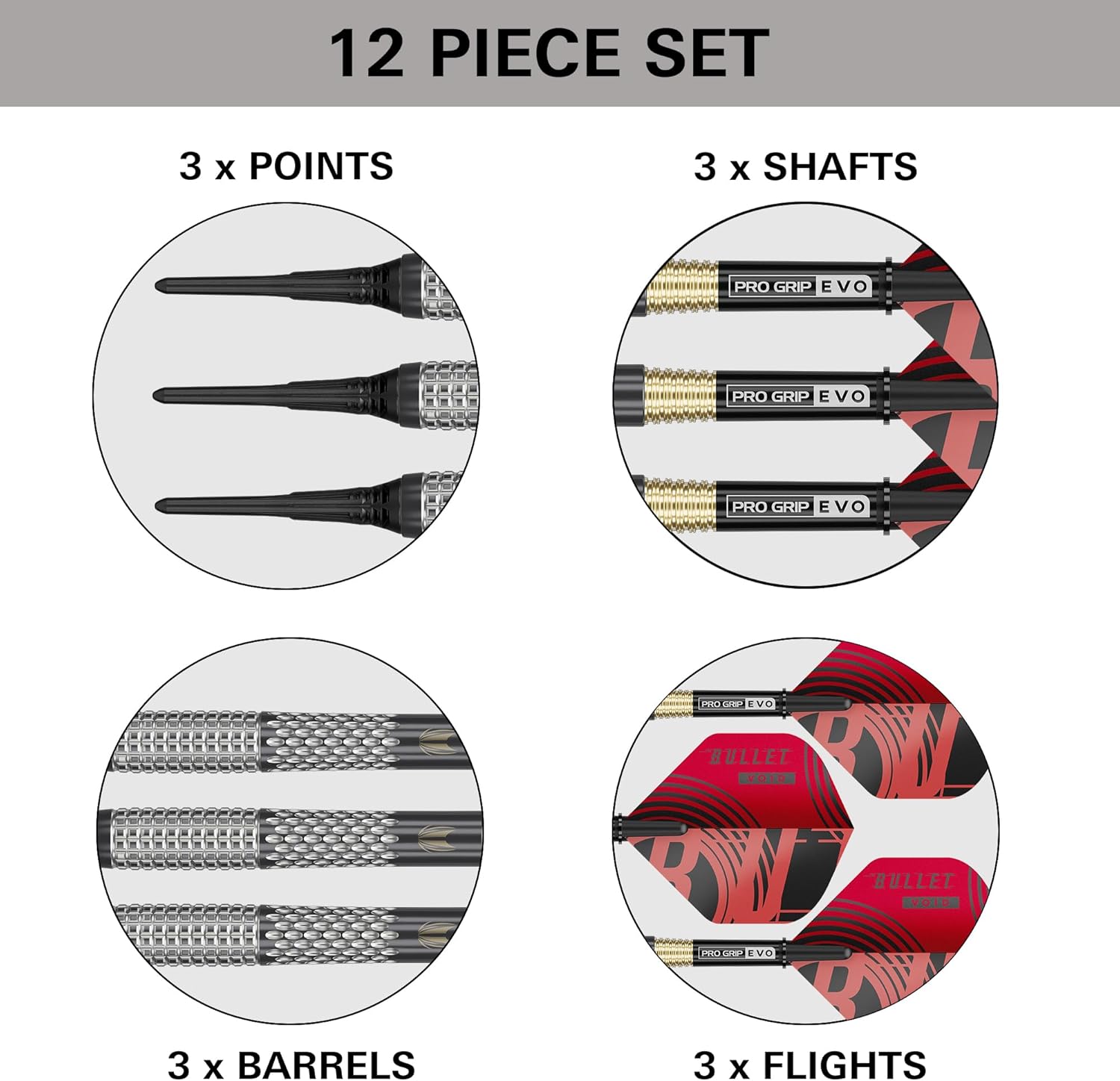 Target Darts Stephen Bunting G5 Void - Freccette Punta Morbida 18G - immagine 5