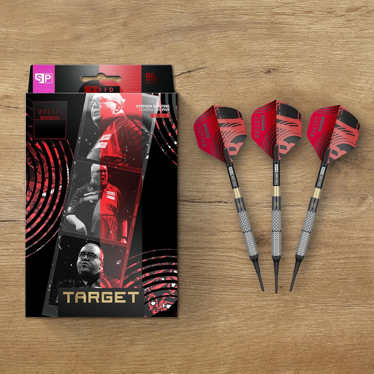 Target Darts Stephen Bunting G5 Void - Freccette Punta Morbida 18G - immagine 6
