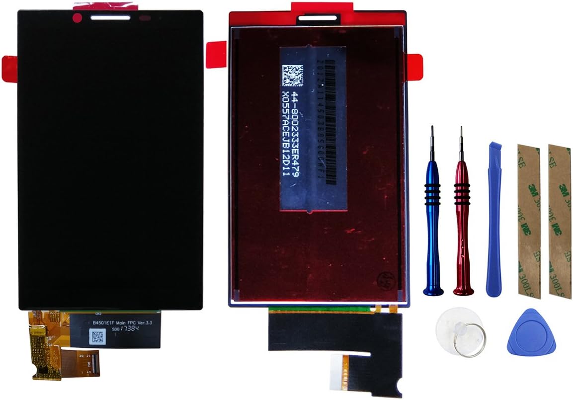 SWARK Display LCD per BlackBerry Key2/KeyTwo, nero - immagine 1