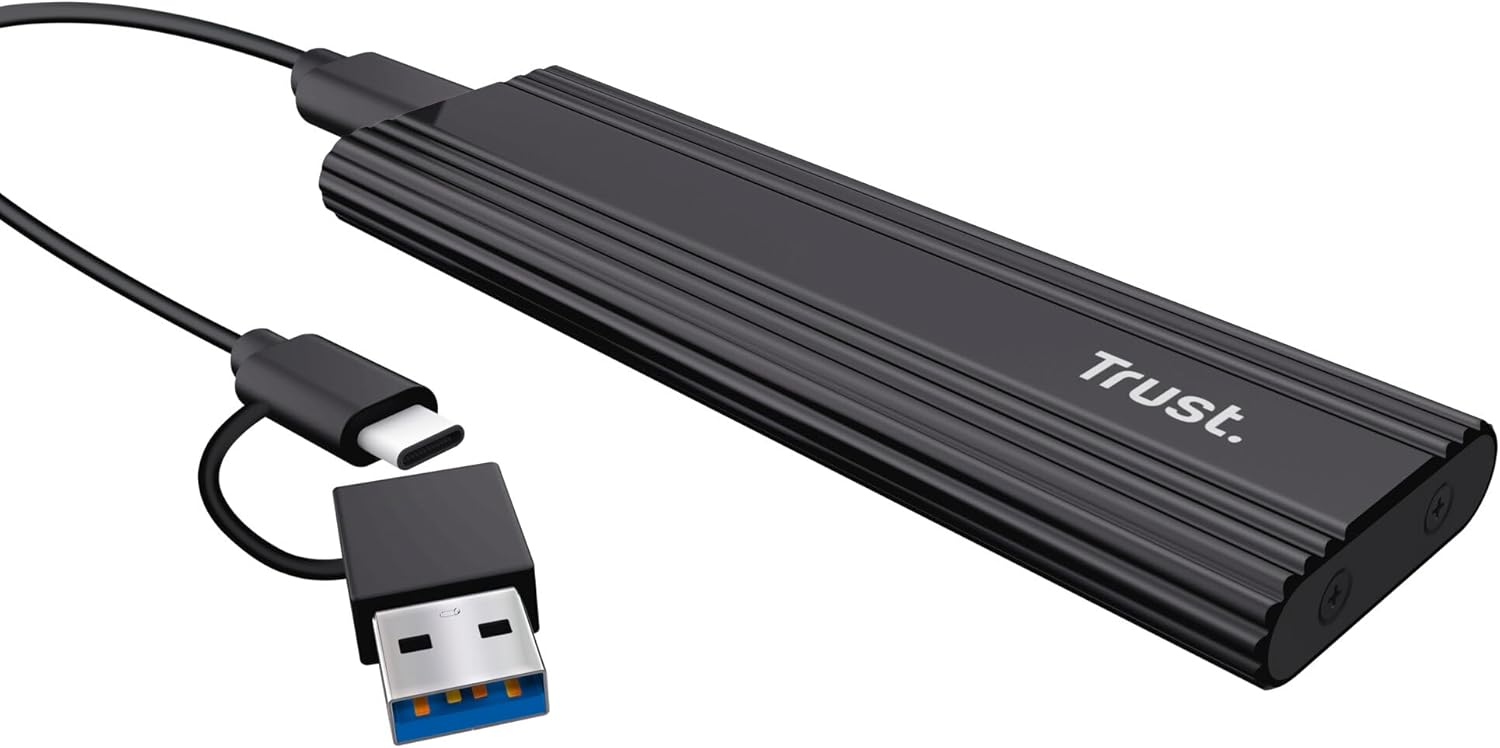 Trust Case SSD M.2 NVMe USB-C 10Gbps - immagine 1