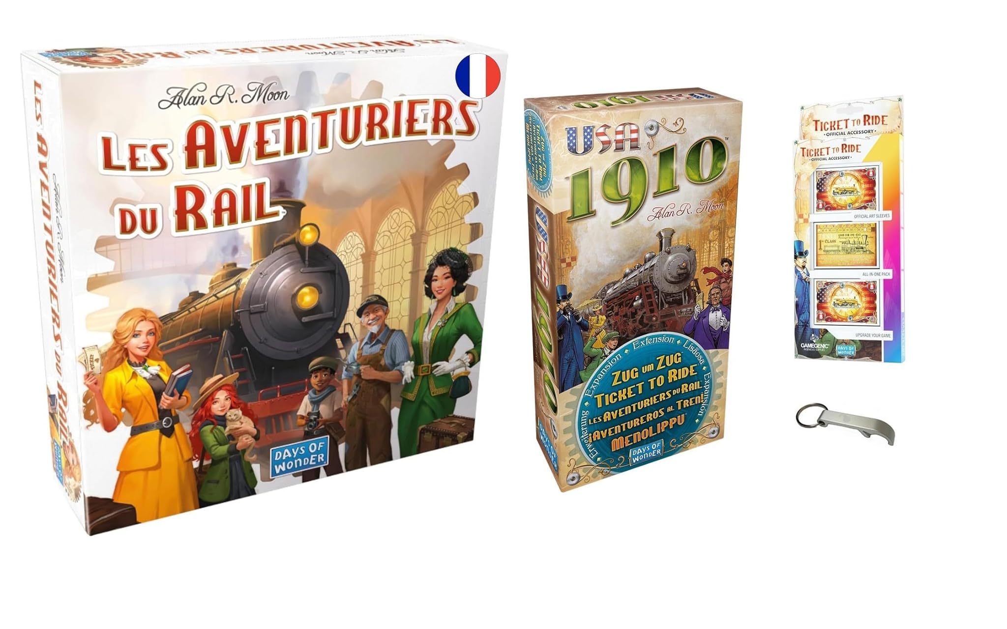 Set Avventurieri della Rail USA + Protezione Carte