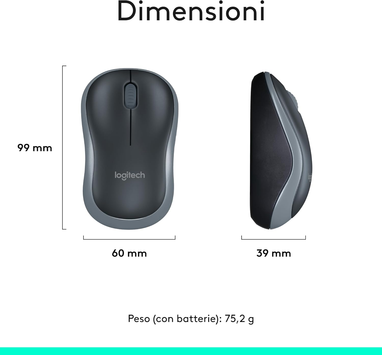 Logitech MK270 Combo Tastiera e Mouse Wireless, Nero - immagine 9