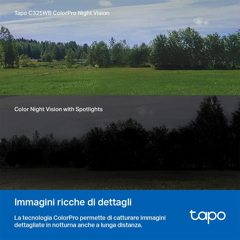 Tapo C325WB Telecamera WiFi Esterno QHD 2K - immagine 4