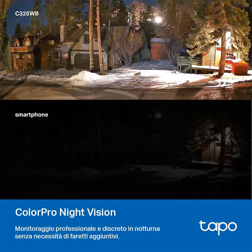 Tapo C325WB Telecamera WiFi Esterno QHD 2K - immagine 6