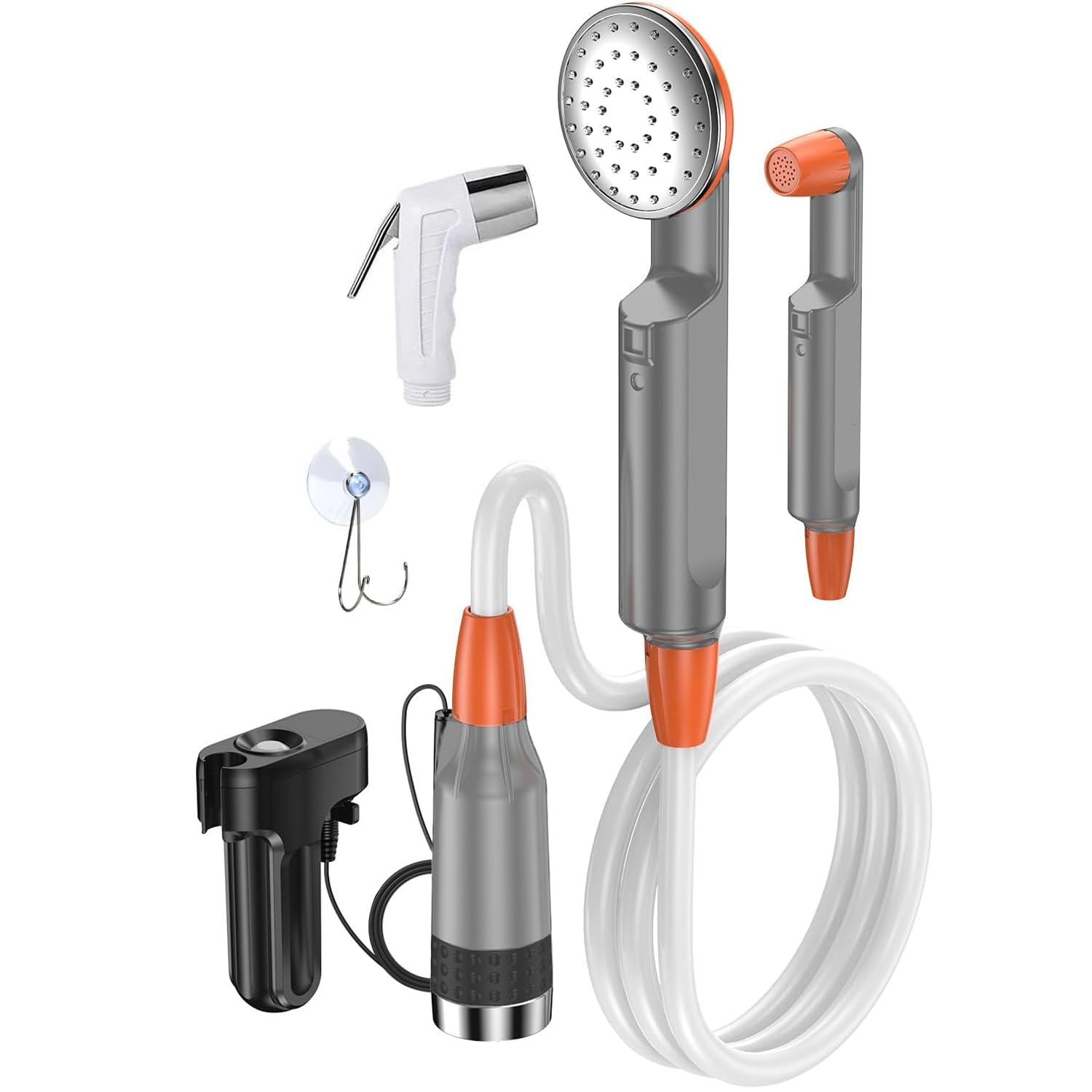 Zooma Doccia da Campeggio Portatile 2200mAh