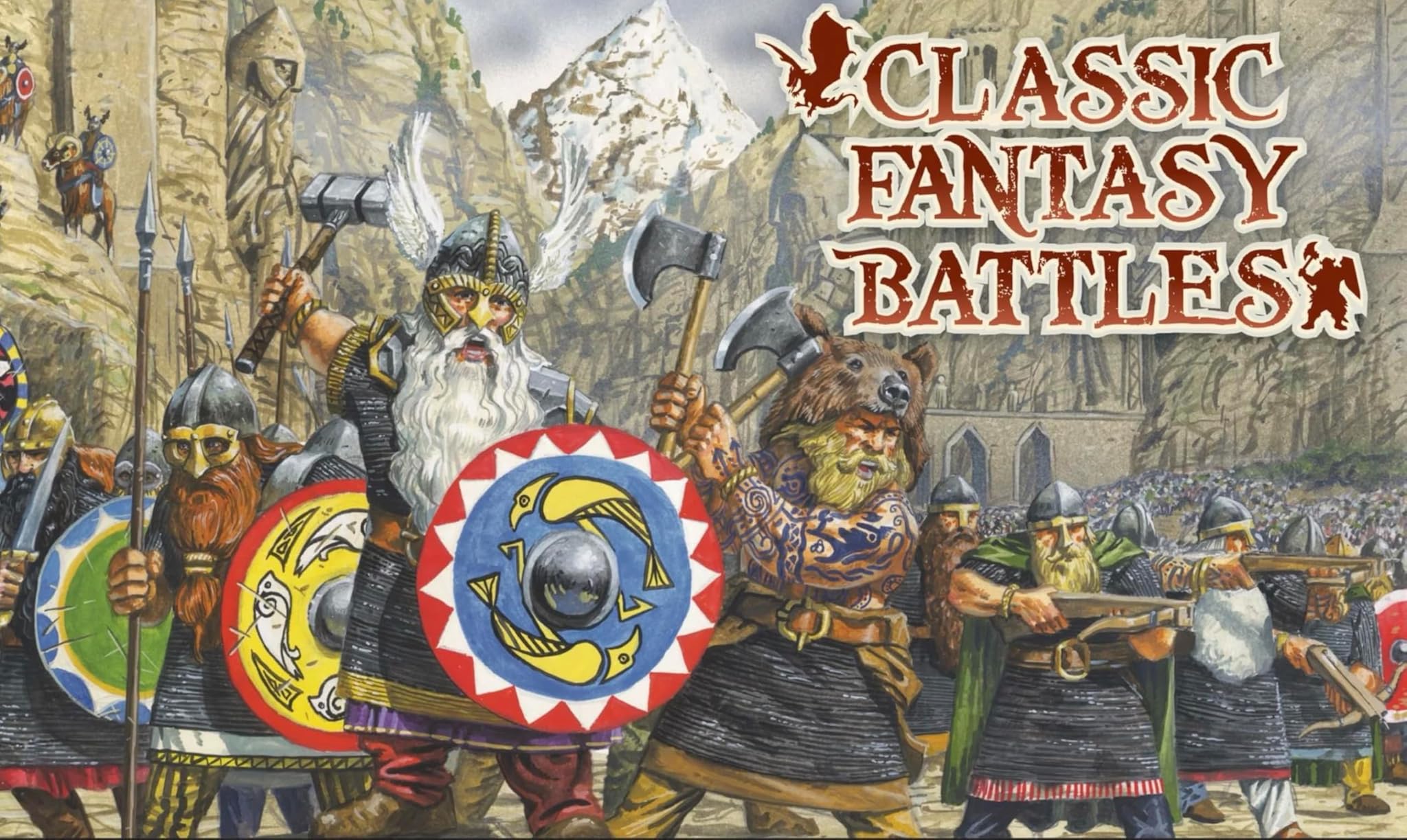 Wargames Atlantic, Battaglie fantasy classiche, host nano, miniature in scala 10 mm