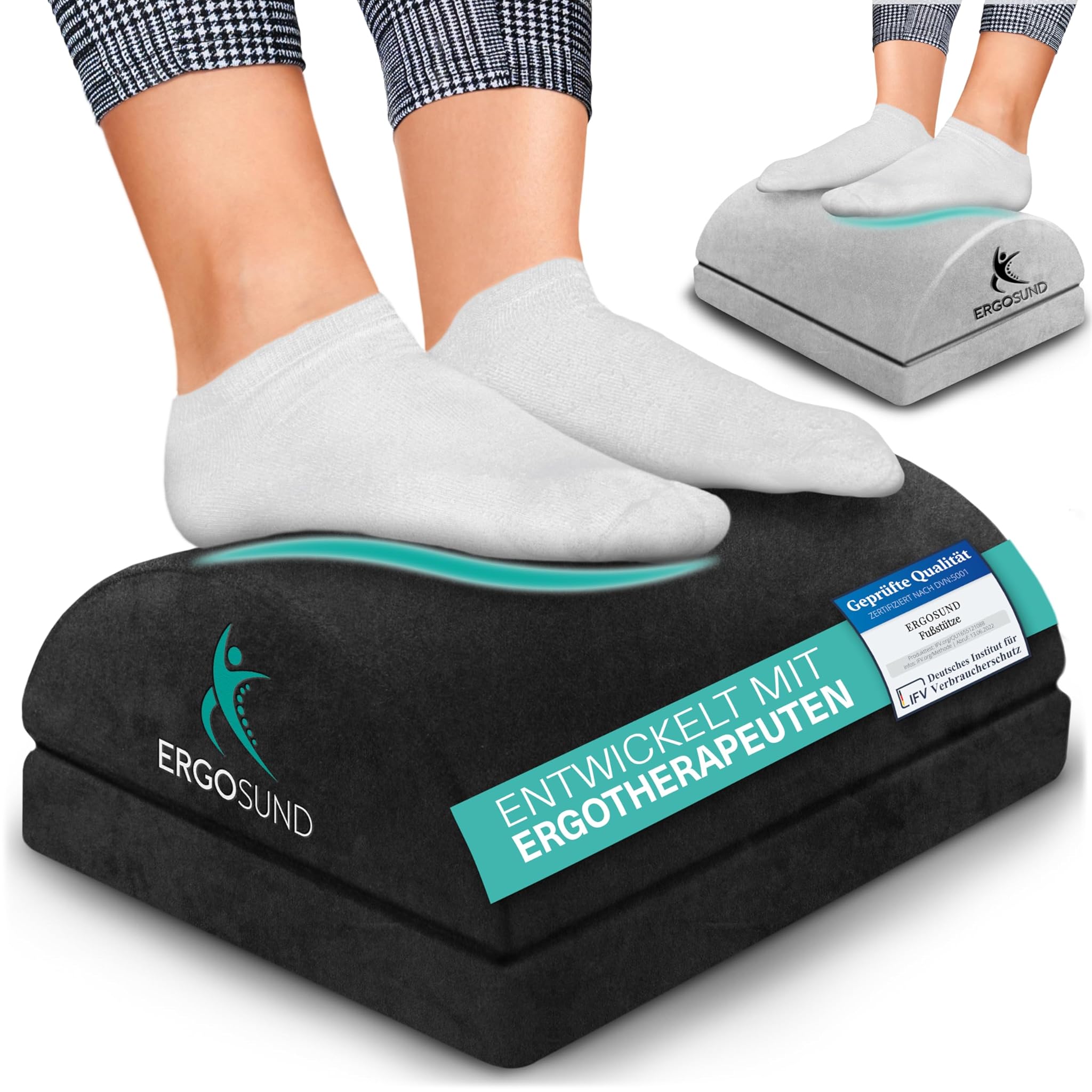 Poggiapiedi da Scrivania Ergonomico Regolabile