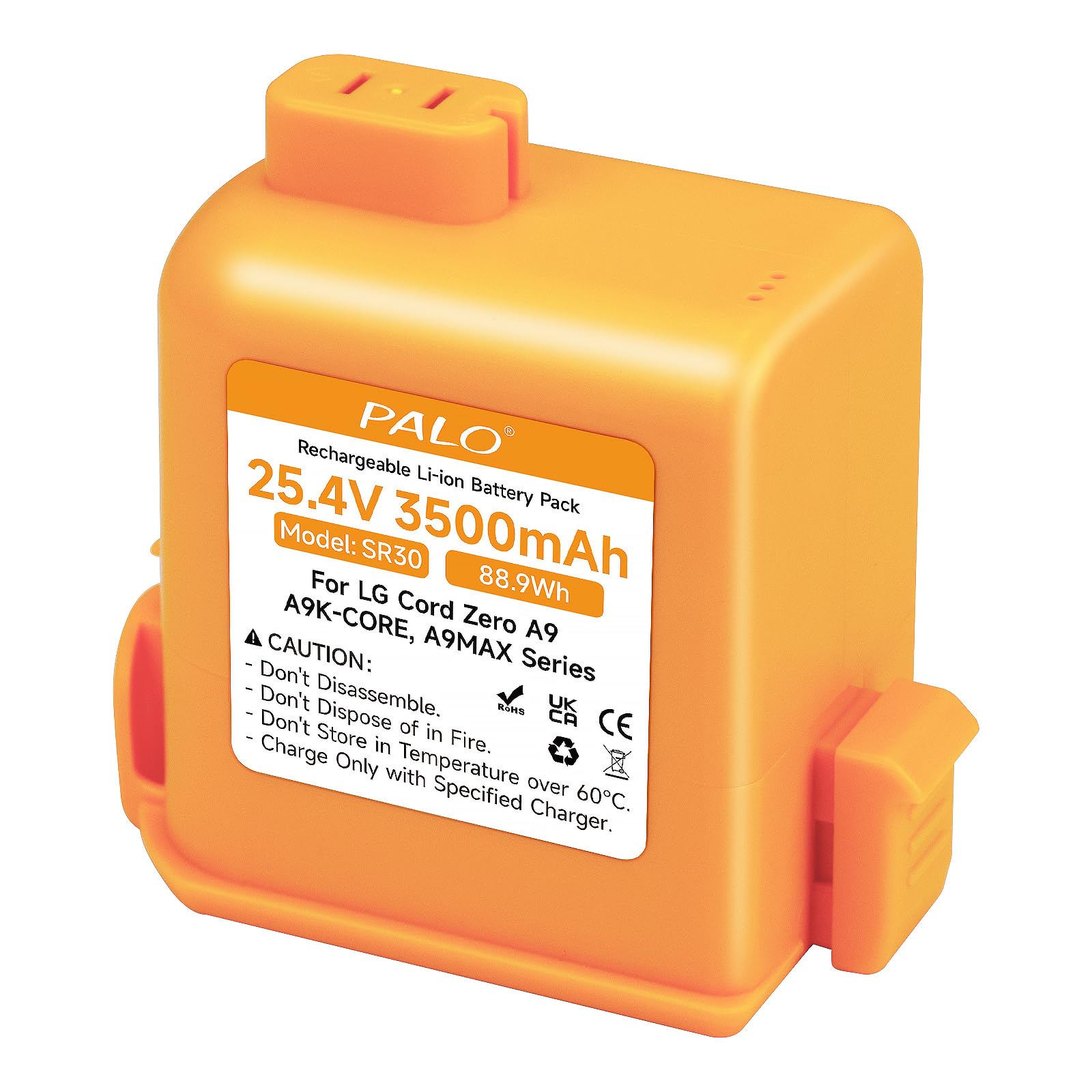 Batteria 25,4V/3500mAh per LG CordZero A9 e A9S