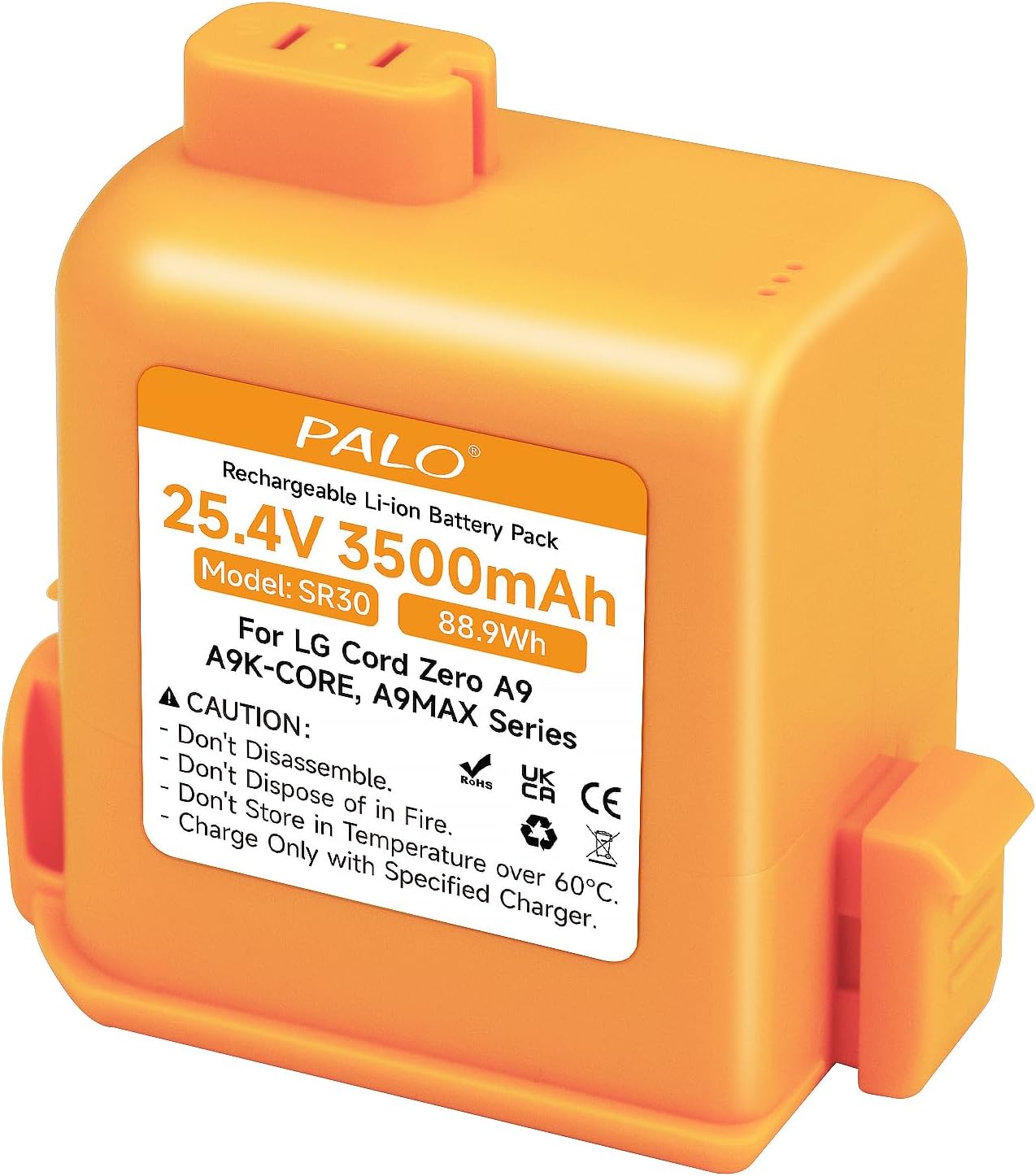 Batteria 25,4V/3500mAh per LG CordZero A9 e A9S - immagine 1