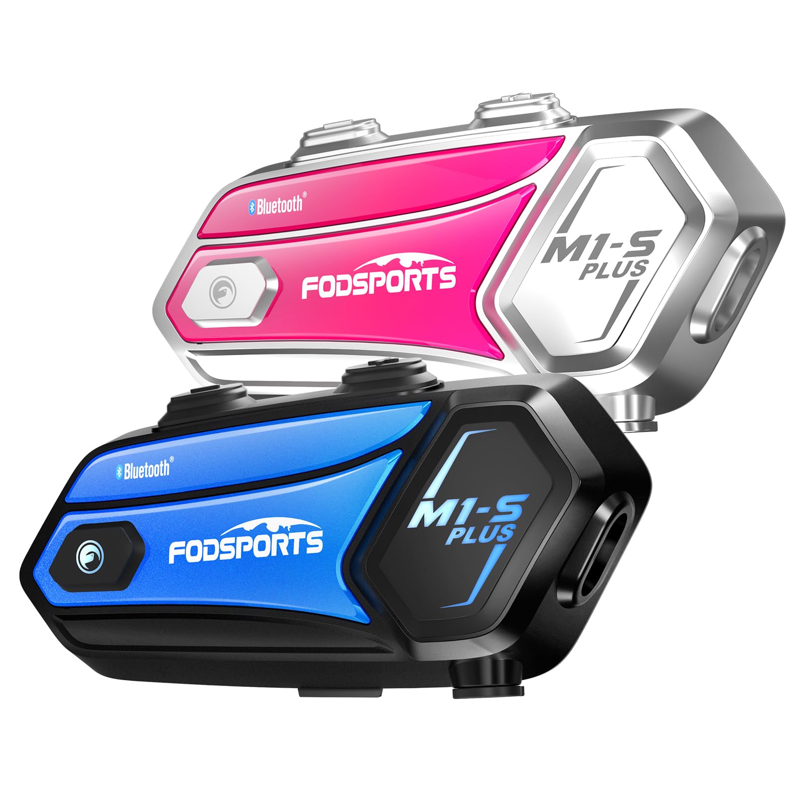 Fodsports M1-S Plus - Intercom Moto per 10 Piloti