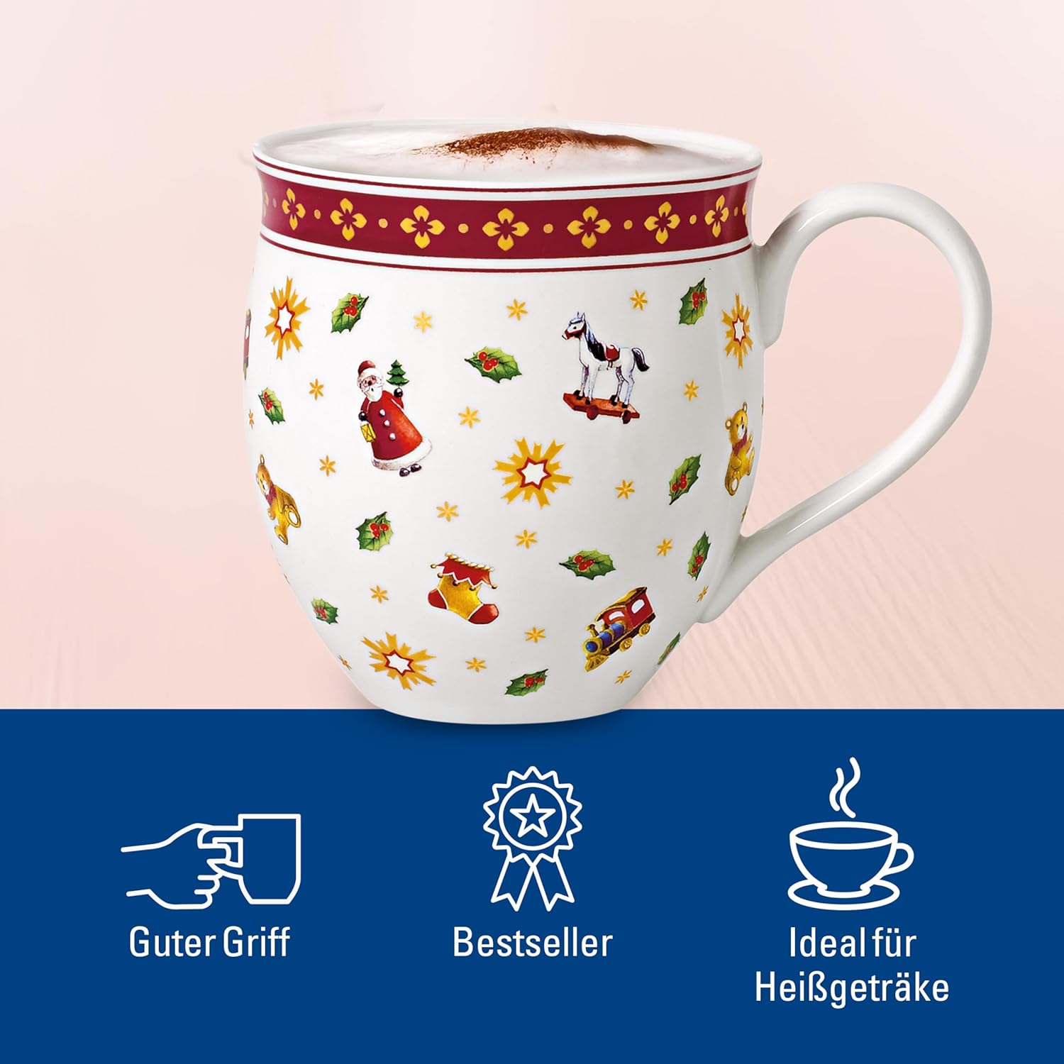 Villeroy & Boch Toy's Delight Tazze con Manico Rosse - immagine 6