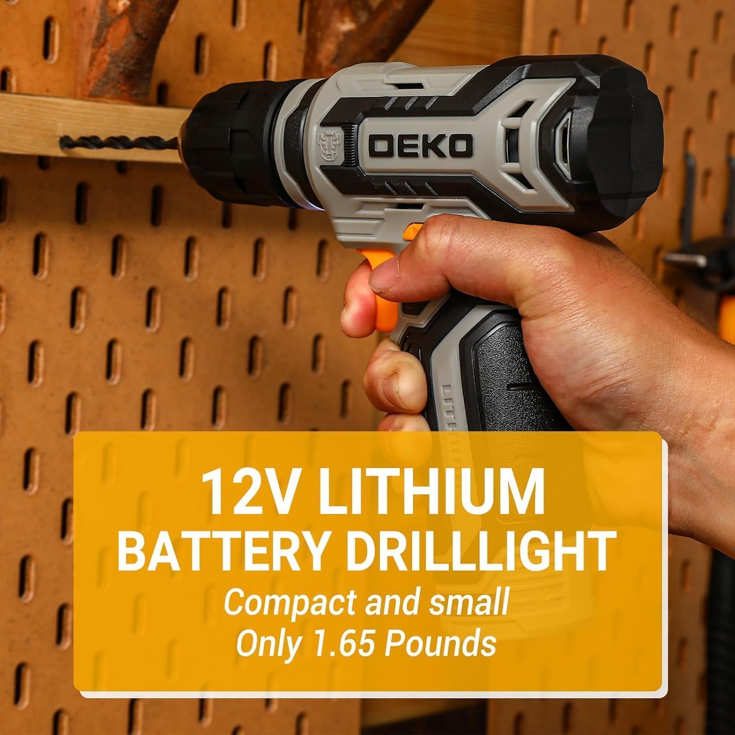 Deko Cassetta Attrezzi Completa 133 Pezzi, Grigio - immagine 5