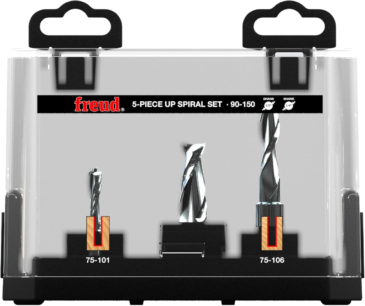 Freud 90-150 - Set di 5 punte a spirale - immagine 2