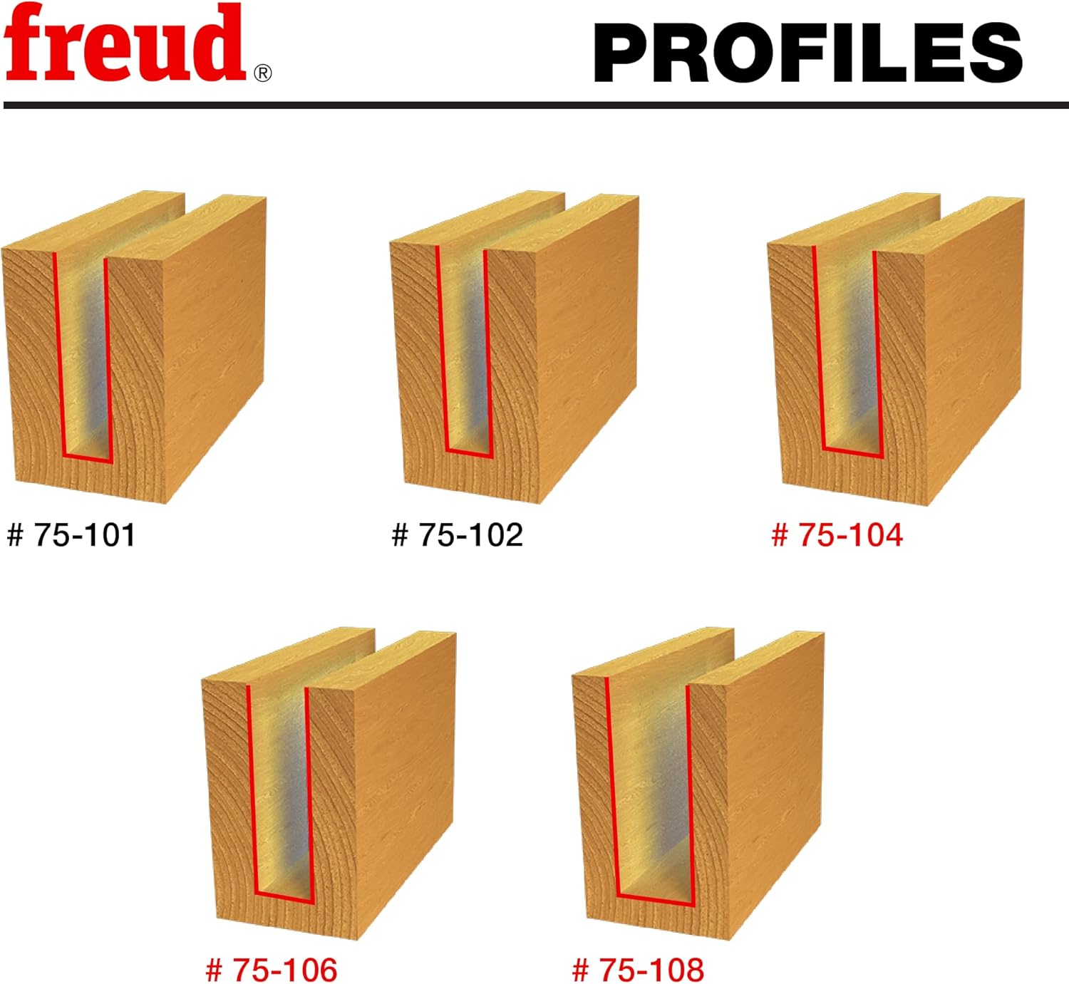 Freud 90-150 - Set di 5 punte a spirale - immagine 3
