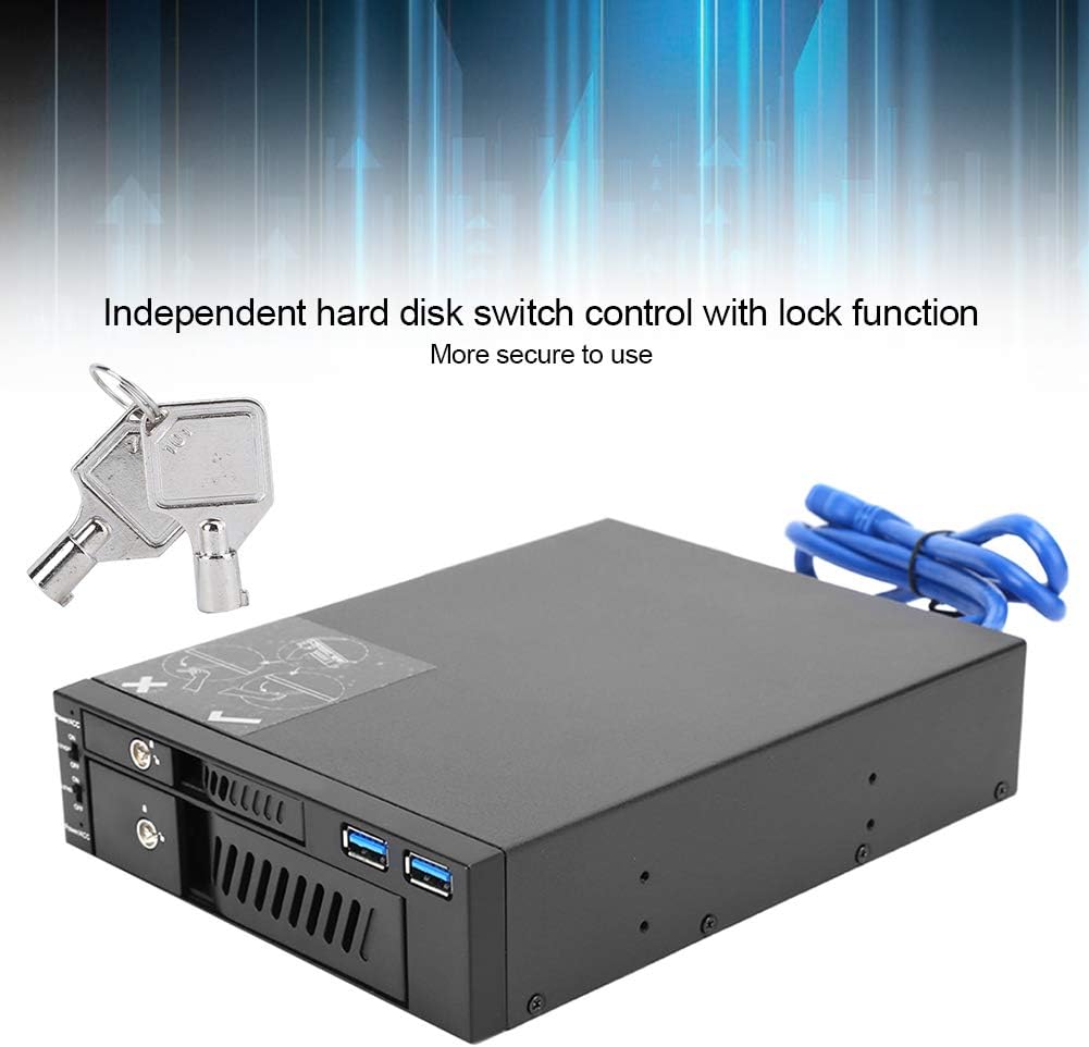 Rack Disco Rigido Mobile Interno 2.5" e 3.5" - immagine 5