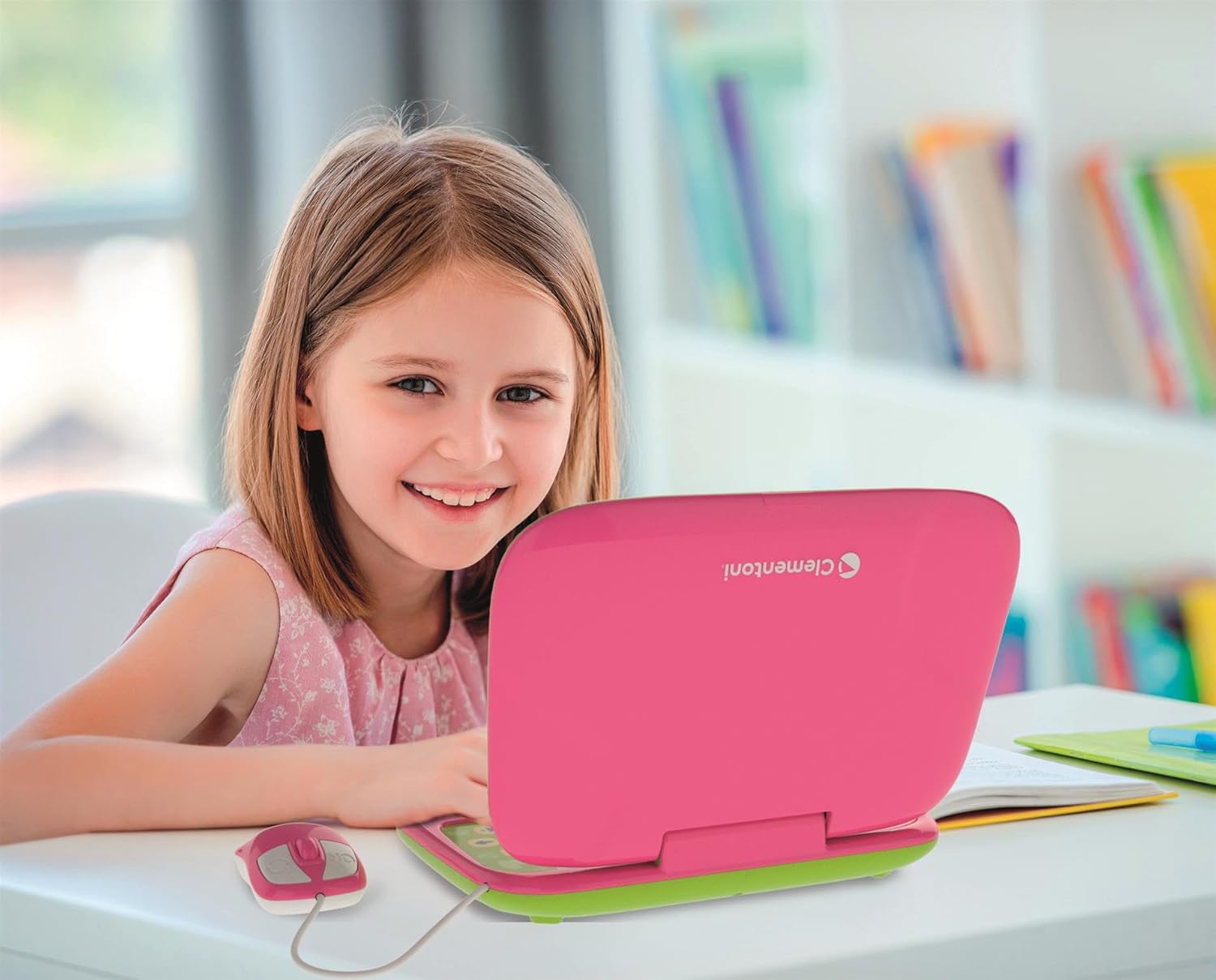 Clementoni Computer Kid Smart Start Laptop Pink 4+ Anni - immagine 3