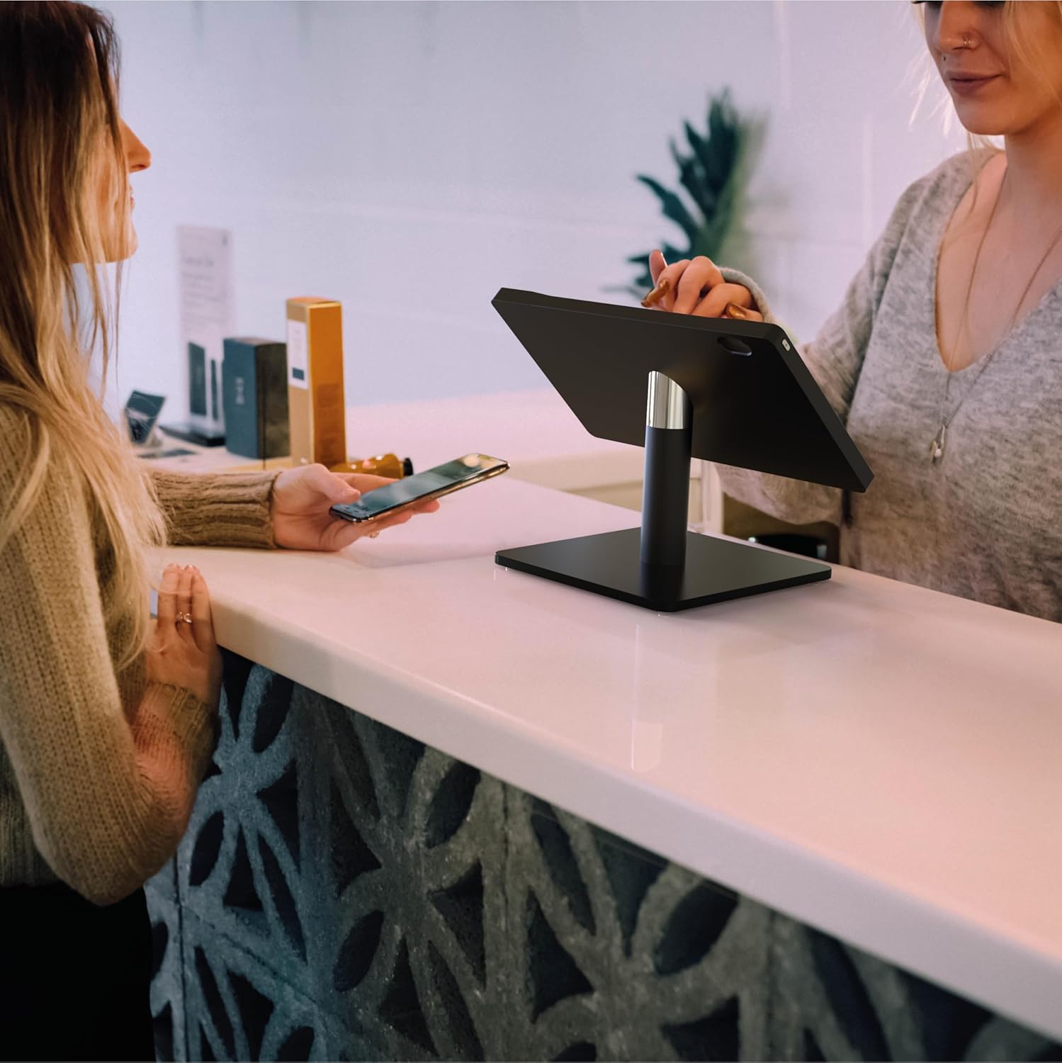 BOX IT DESIGN ProLine Supporto Tablet Antifurto Nero - immagine 3