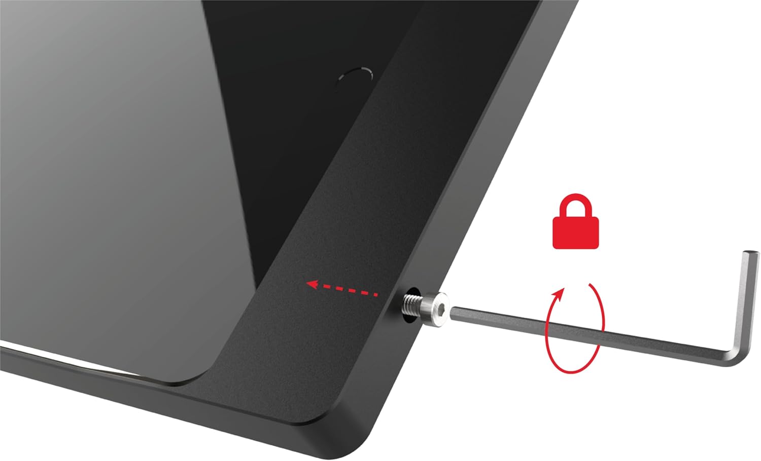 BOX IT DESIGN ProLine Supporto Tablet Antifurto Nero - immagine 4