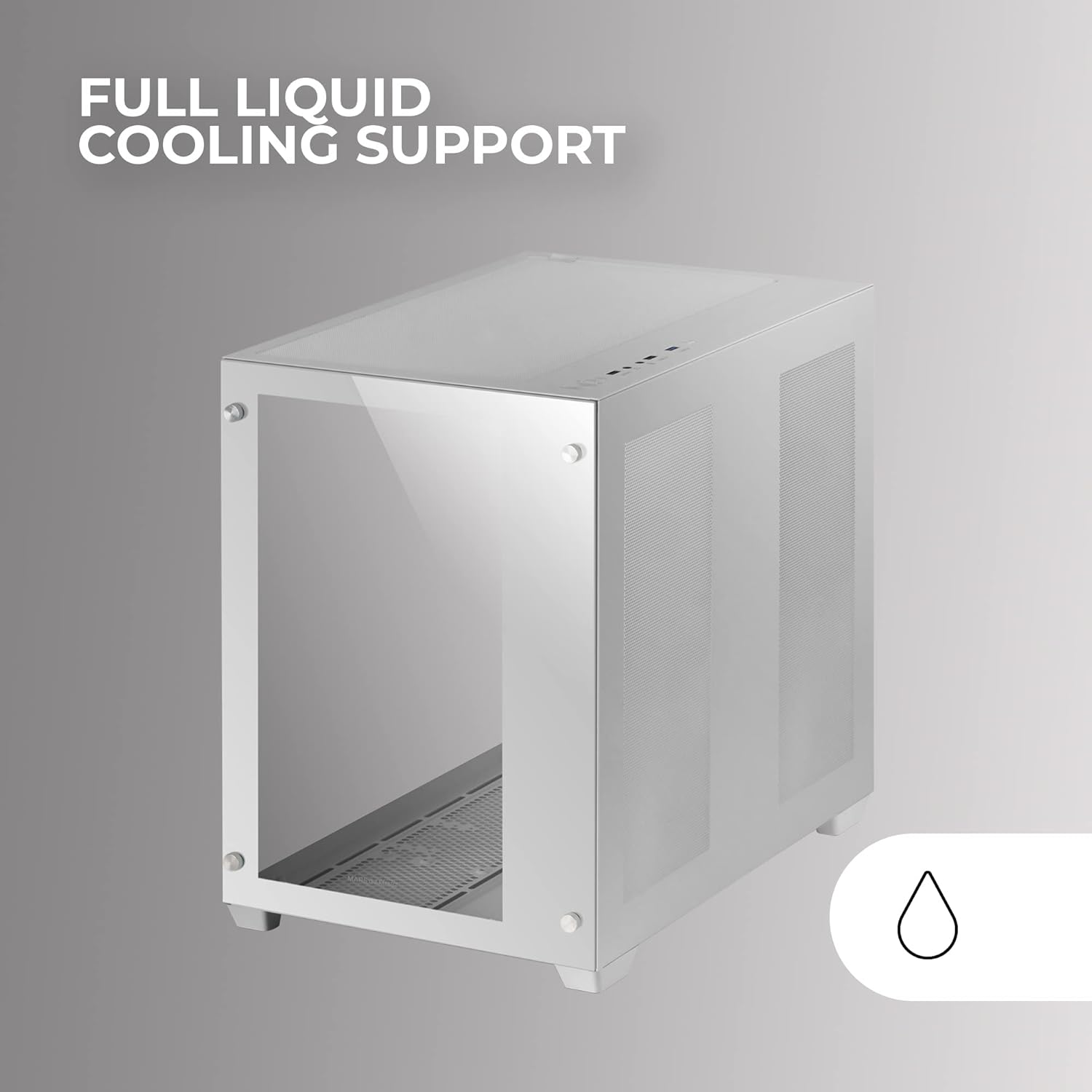 Mars Gaming MCV3 - Torre Gaming Custom XXL E-ATX, Bianco - immagine 4