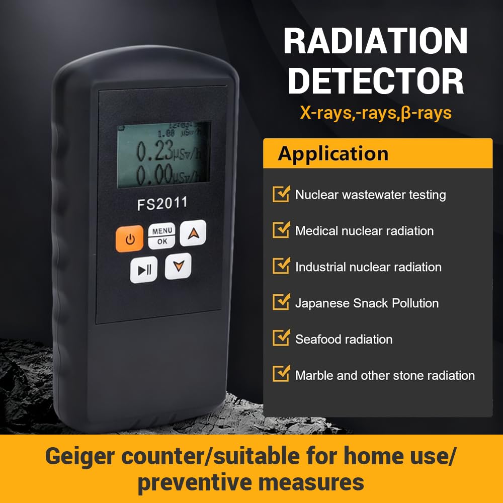 Rilevatore di Radiazioni Nucleari Contatore Geiger Tubo per beta Gamma ...