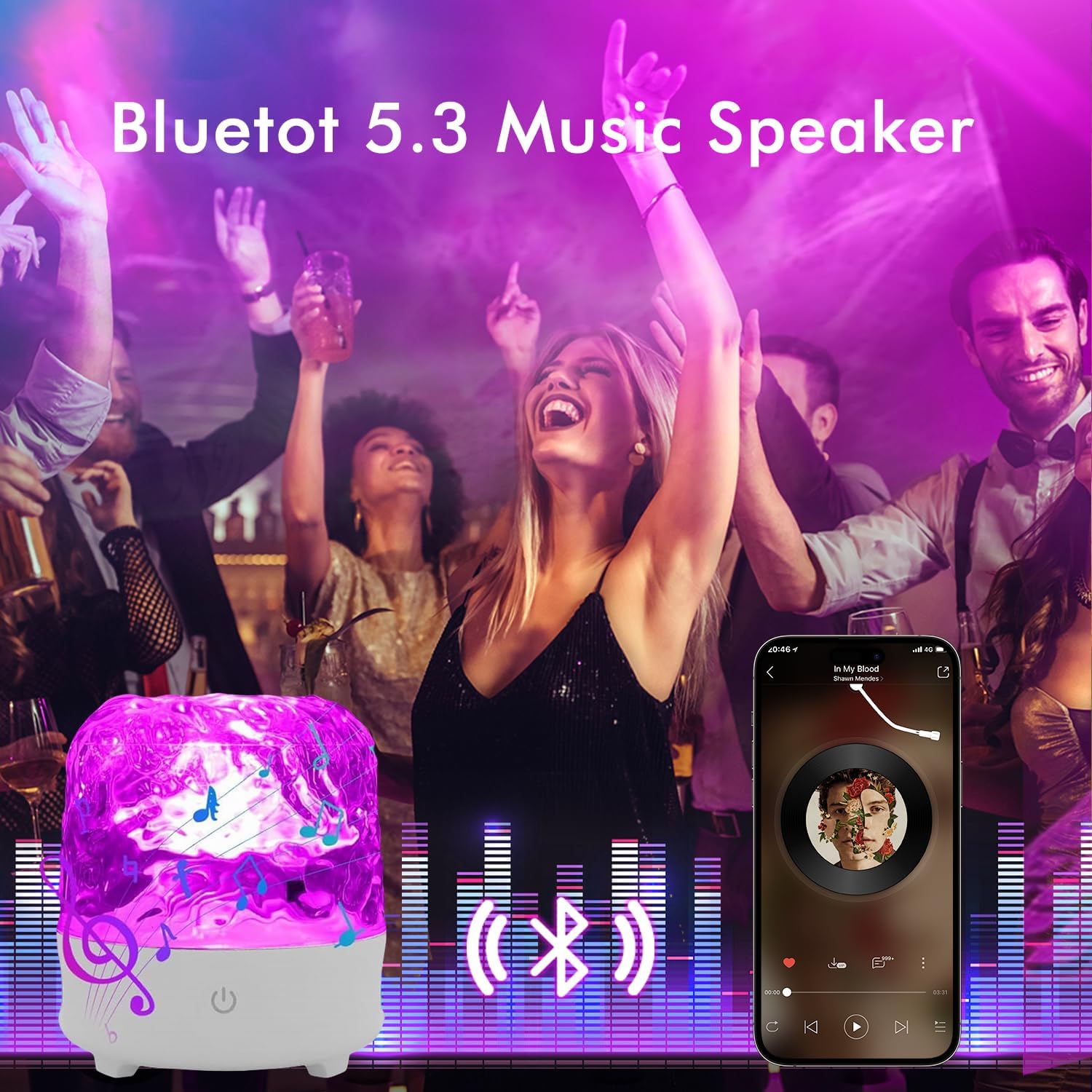 Proiettore Onde Oceaniche e Luci Galattiche - immagine 3