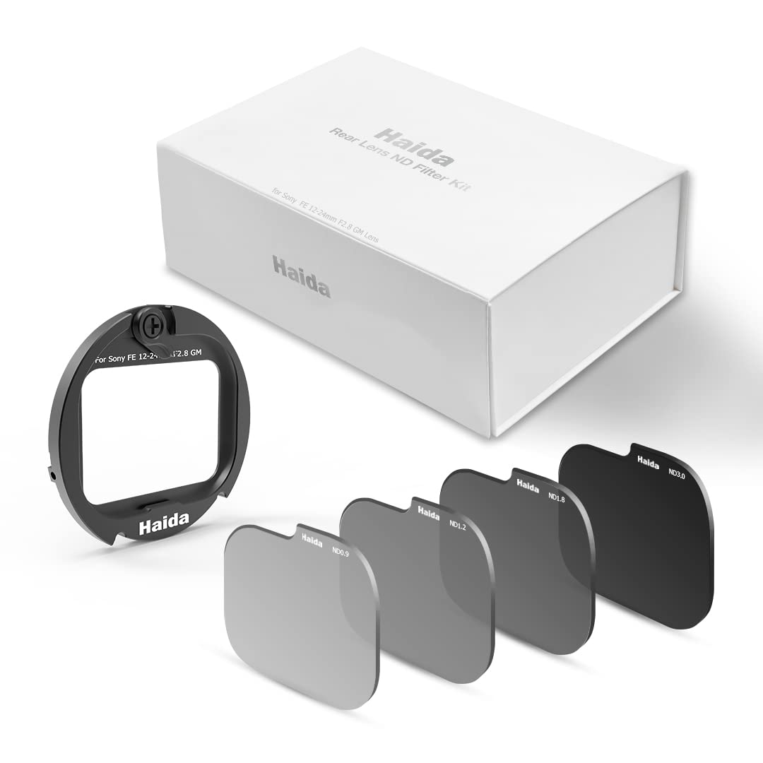 Haida Kit Filtri ND8 ND16 ND64 ND1000 per Sony FE