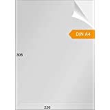 LINDNER Das Original Glassine Sleeves A4, Open at Two Sides - Pack of 100