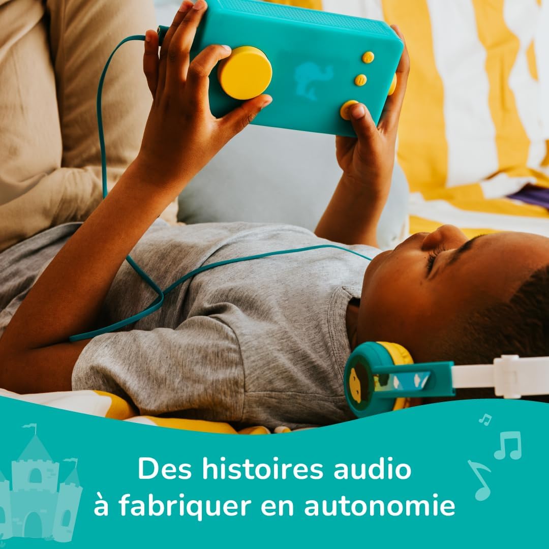 Lunii – Pacchetto 6 Libri Audio Interattivi per Bambini dai 5 ai 7 Anni – Ascolta sul narratrice Interactive My Fabrique a Storie – 8:05 di ascolto - Storie Box - immagine 3