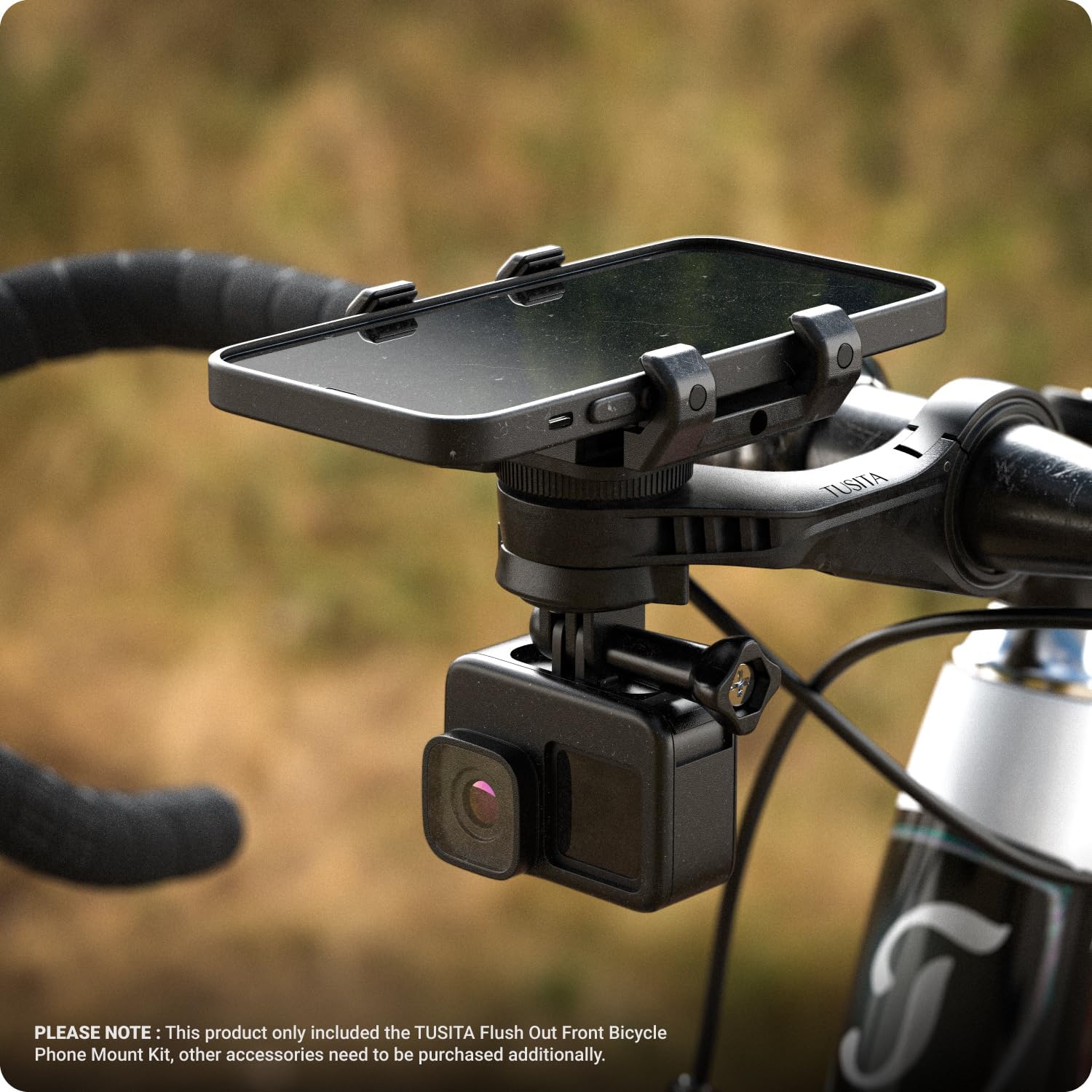 Tusita Kit Supporto Bici per Telefono Twist Lock - immagine 6