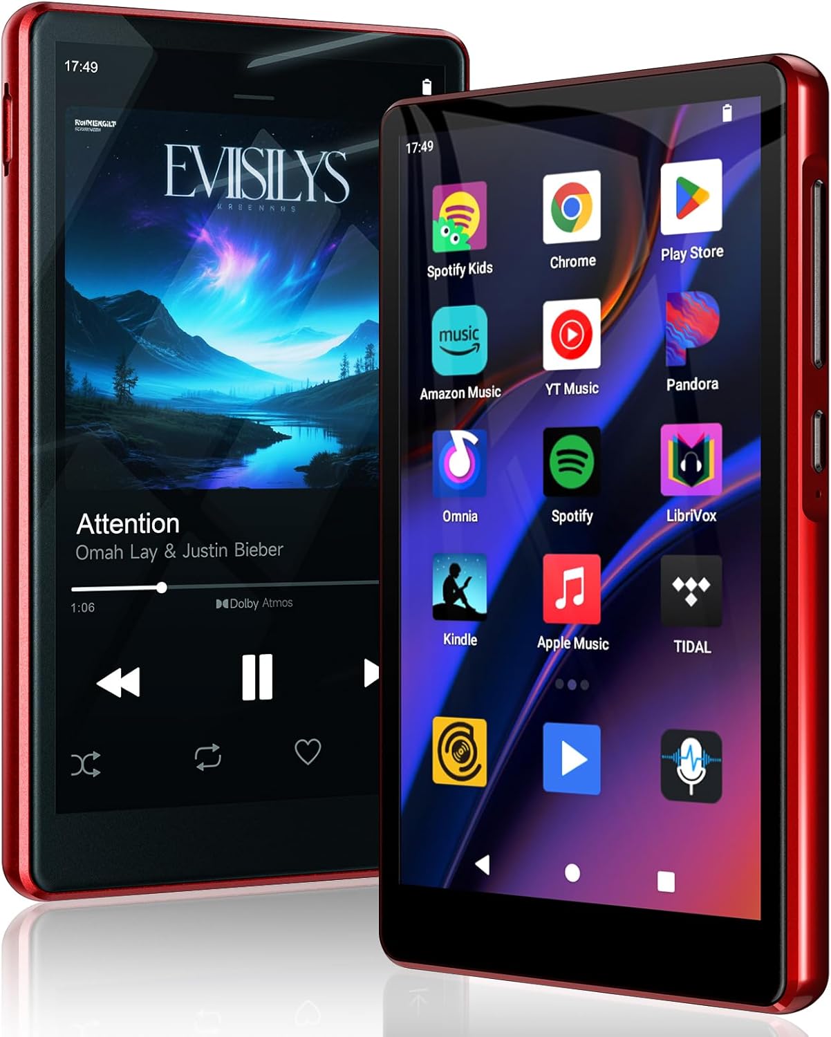 Lettore MP3 163GB con Bluetooth Spotify Touch Screen 4.5" - immagine 1