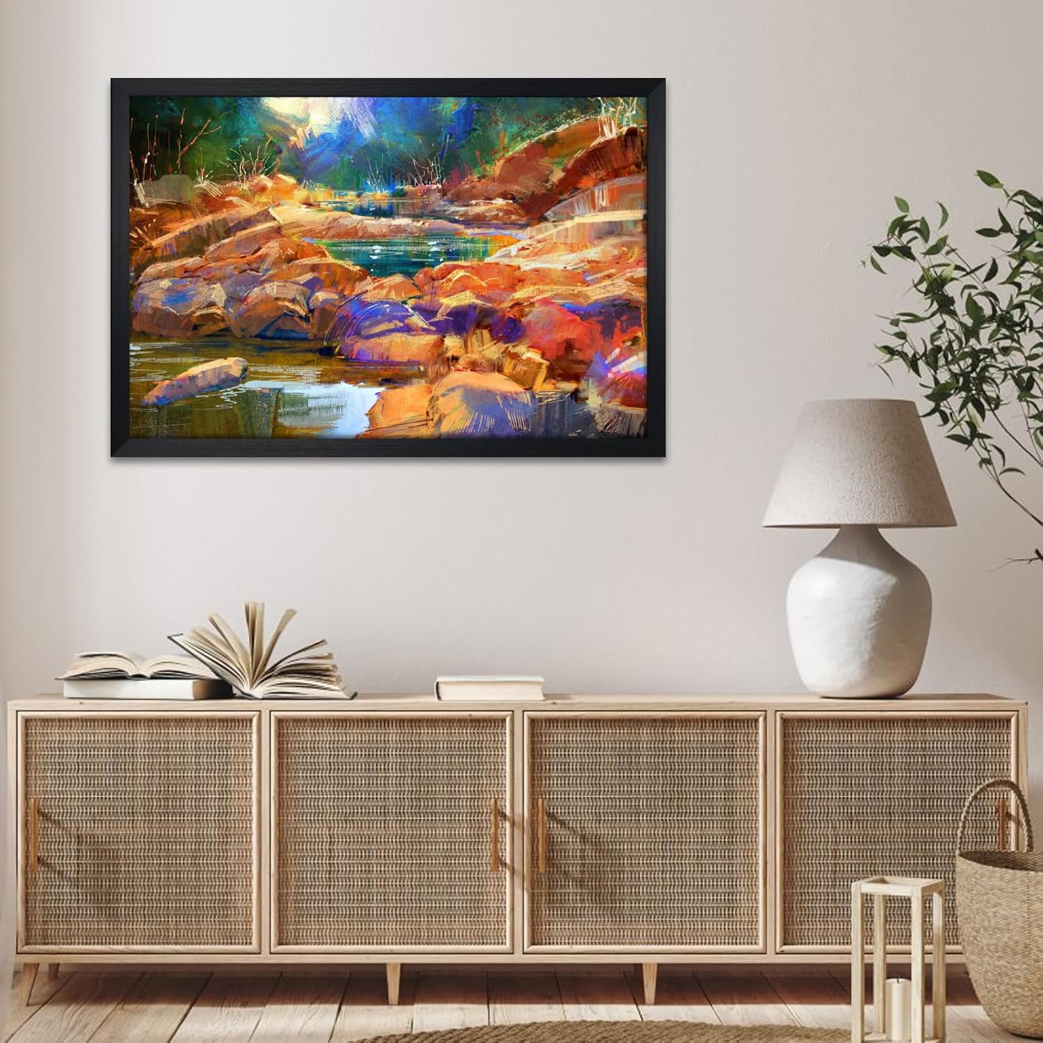 Giftgarden Cornice Nera in Alluminio 61x91.5 - immagine 5