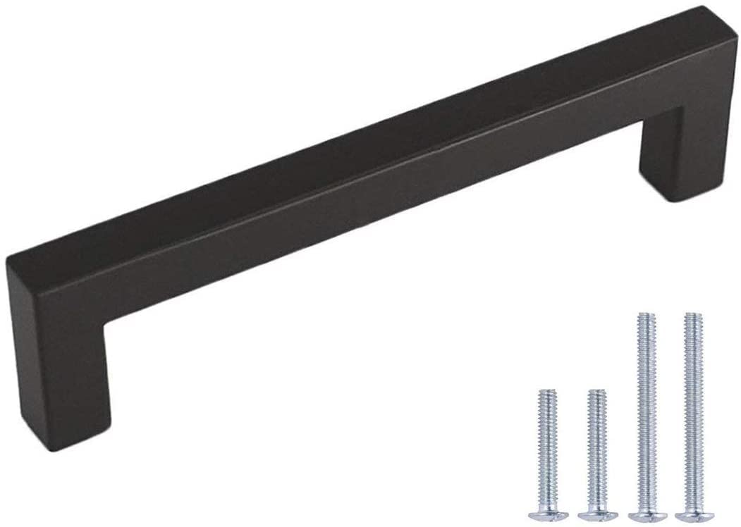 Lontan - 20 Maniglie Nere per Mobili 128mm