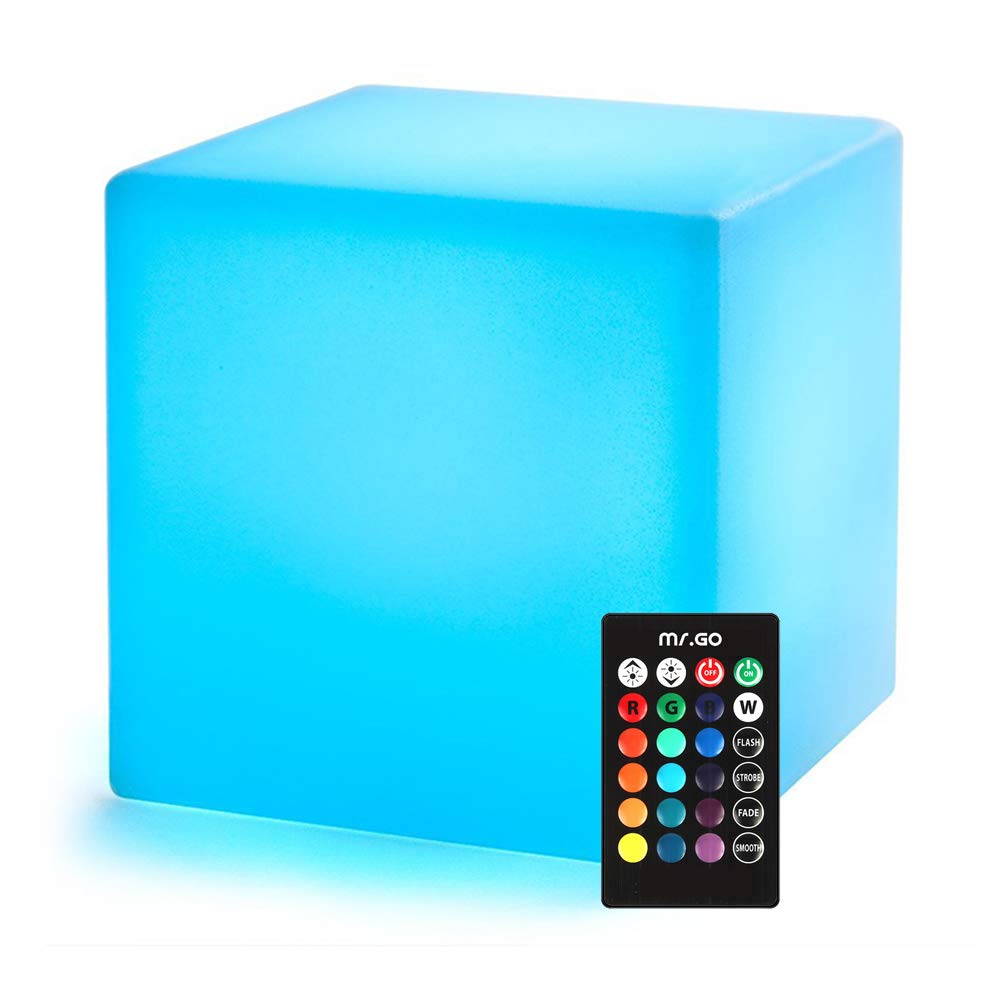 MR.GO 8" LED Cubo Luminoso Ricaricabile