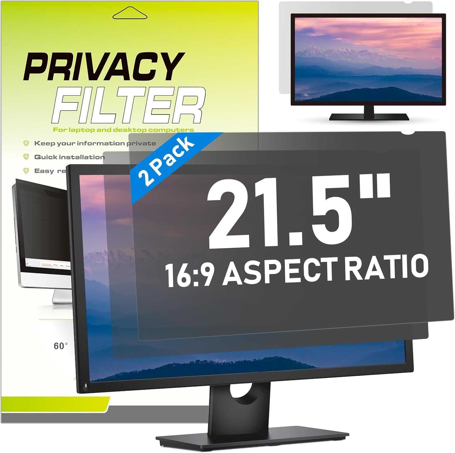 LAMA Filtri Privacy Universali per Computer 21.5 Pollici - immagine 1