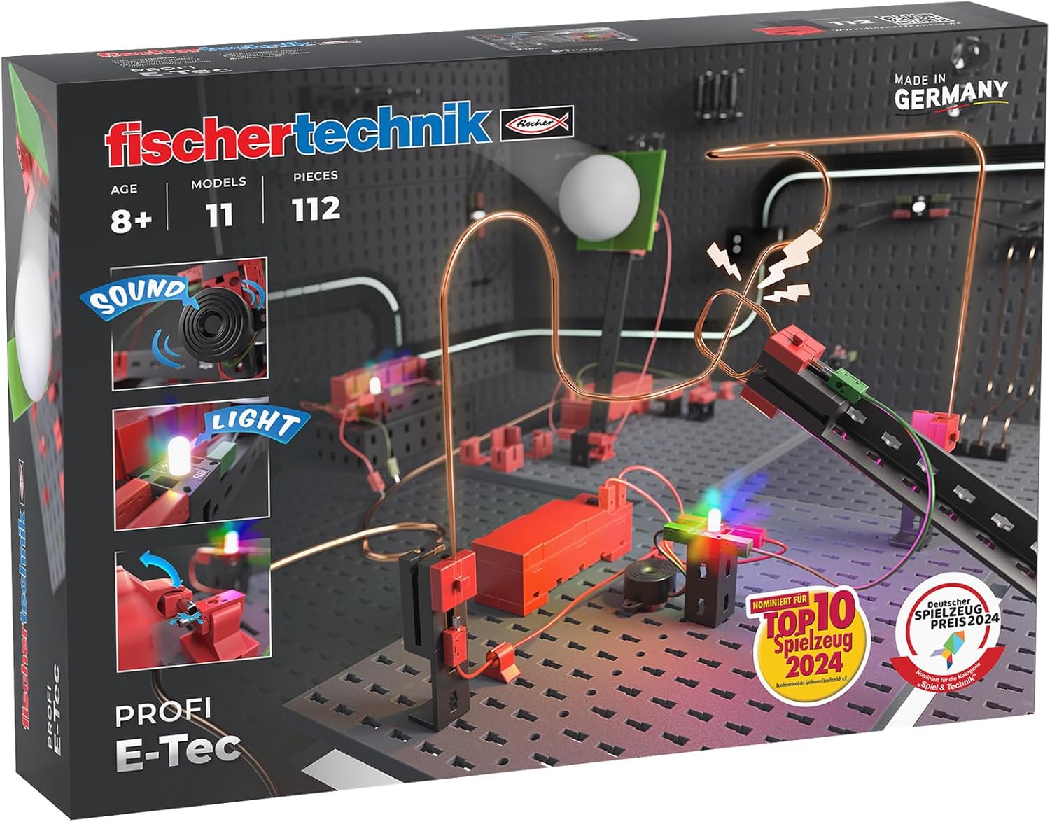 Fischertechnik E-Tec 571905 - Kit Elettricità per Bambini - immagine 1