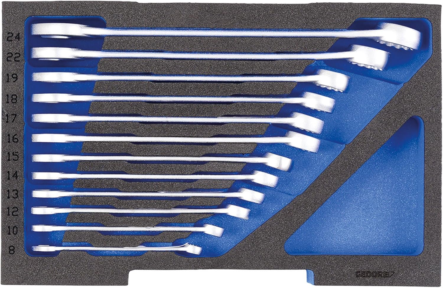 Juego de llaves combinadas, en módulo 1/2 L-BOXX 136