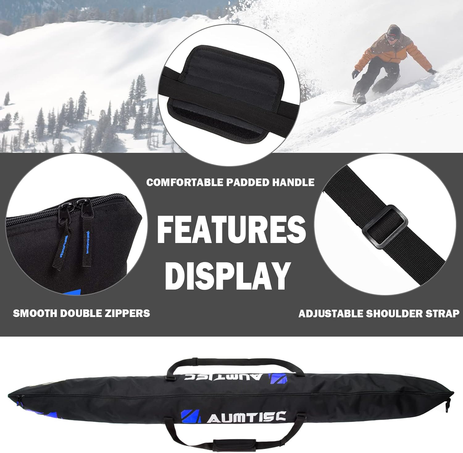 Aumtisc Borse per Kit da Sci Imbottite - immagine 5