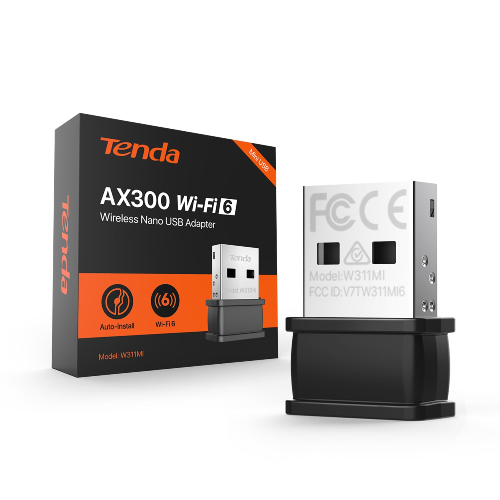 Tenda AX300 Nano Adattatore USB WiFi W311MI