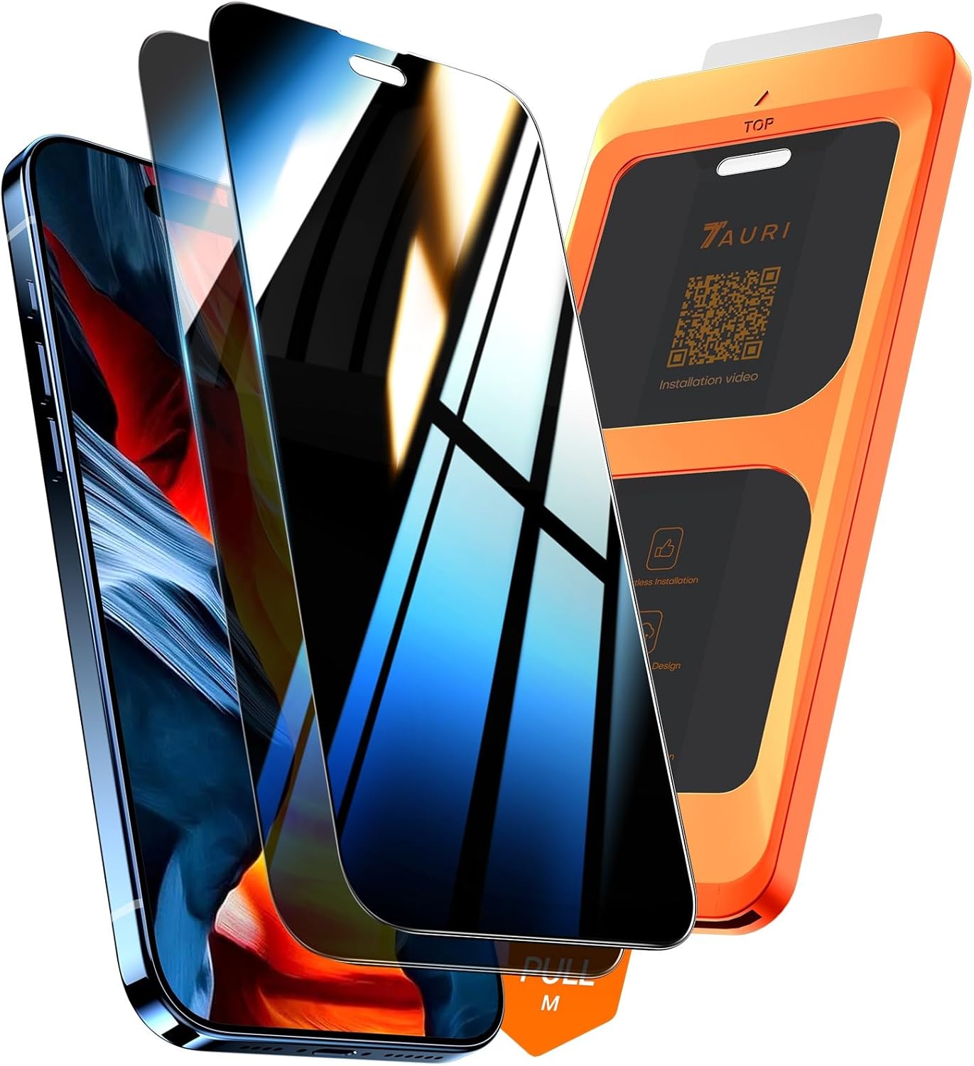 Tauri Privacy Vetro Temperato per iPhone 16 Pro Max (2 Pezzi) - immagine 1