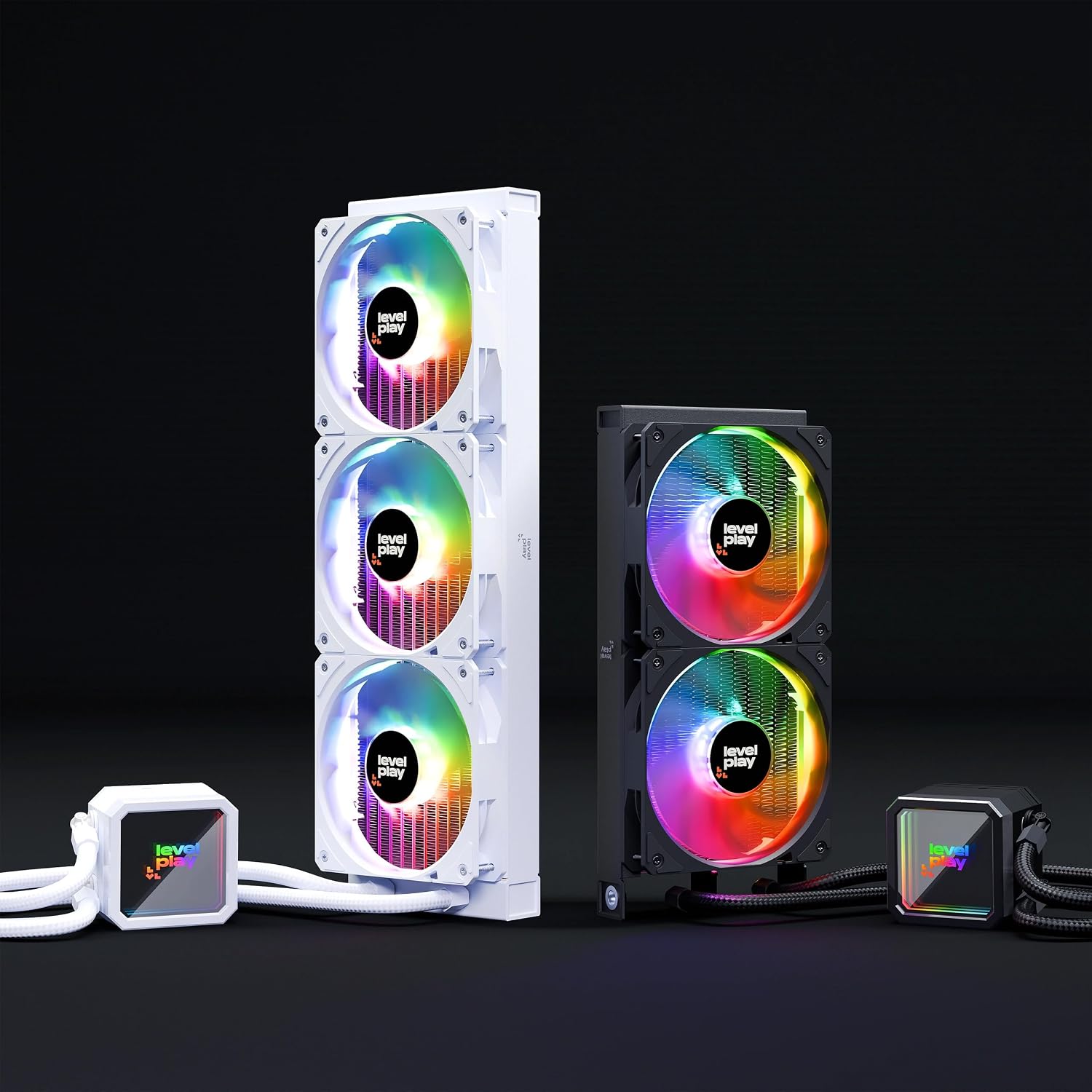 Levelplay Combat CL240 AIO Raffreddamento a Liquido, Nero | Level Play ...